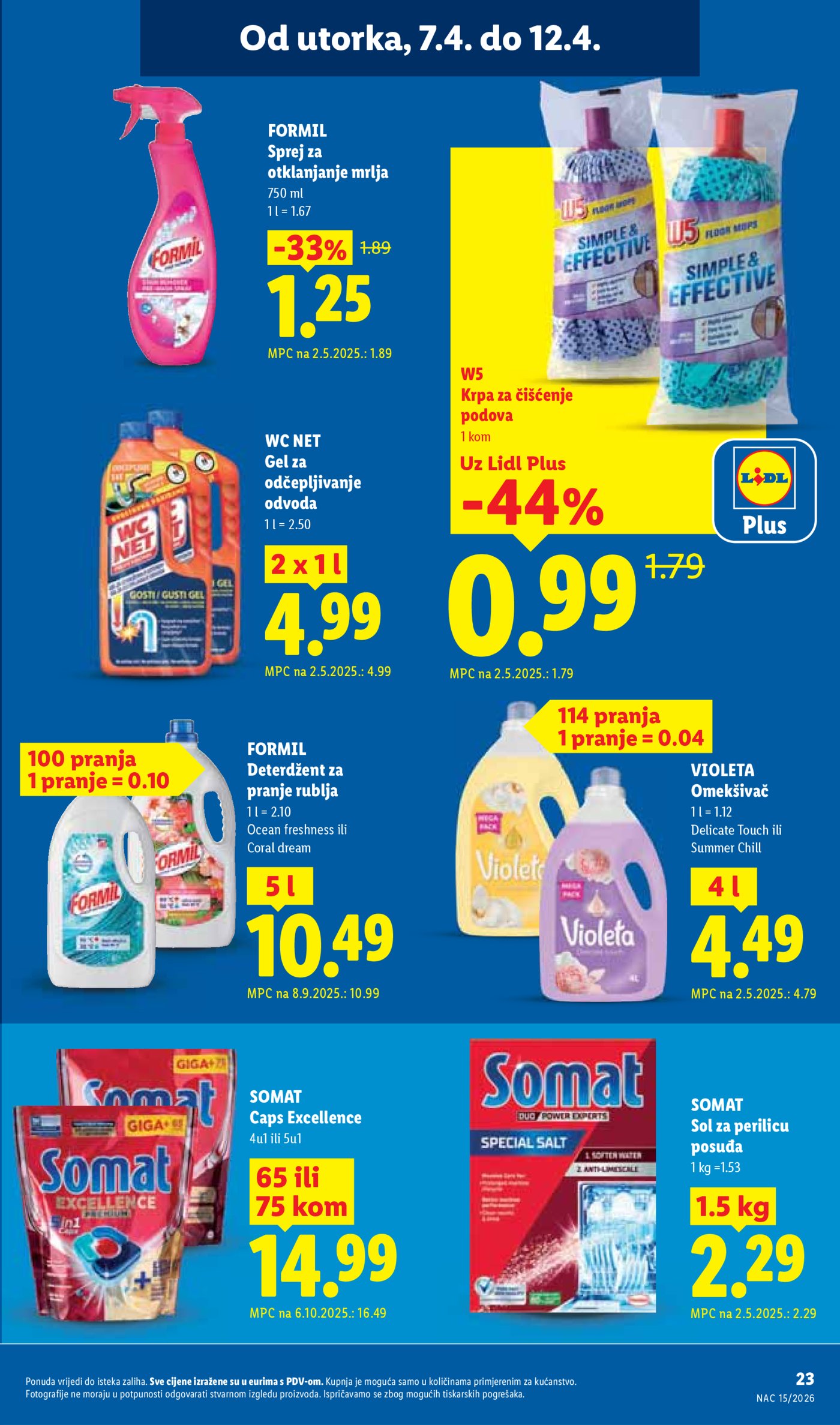 Lidl katalog Super ponuda od Utorka 07.04. - 14.07.2026.