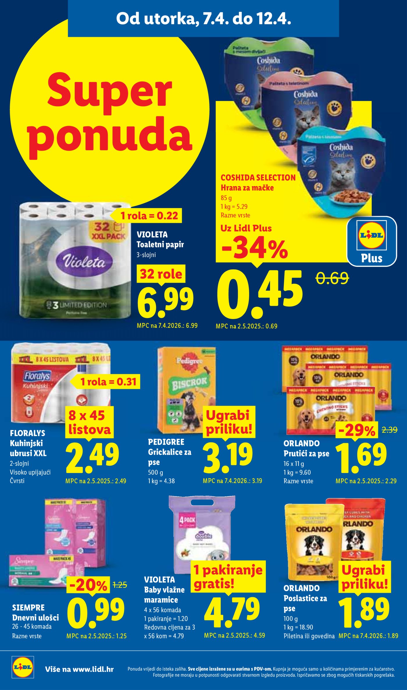 Lidl katalog Super ponuda od Utorka 07.04. - 14.07.2026.