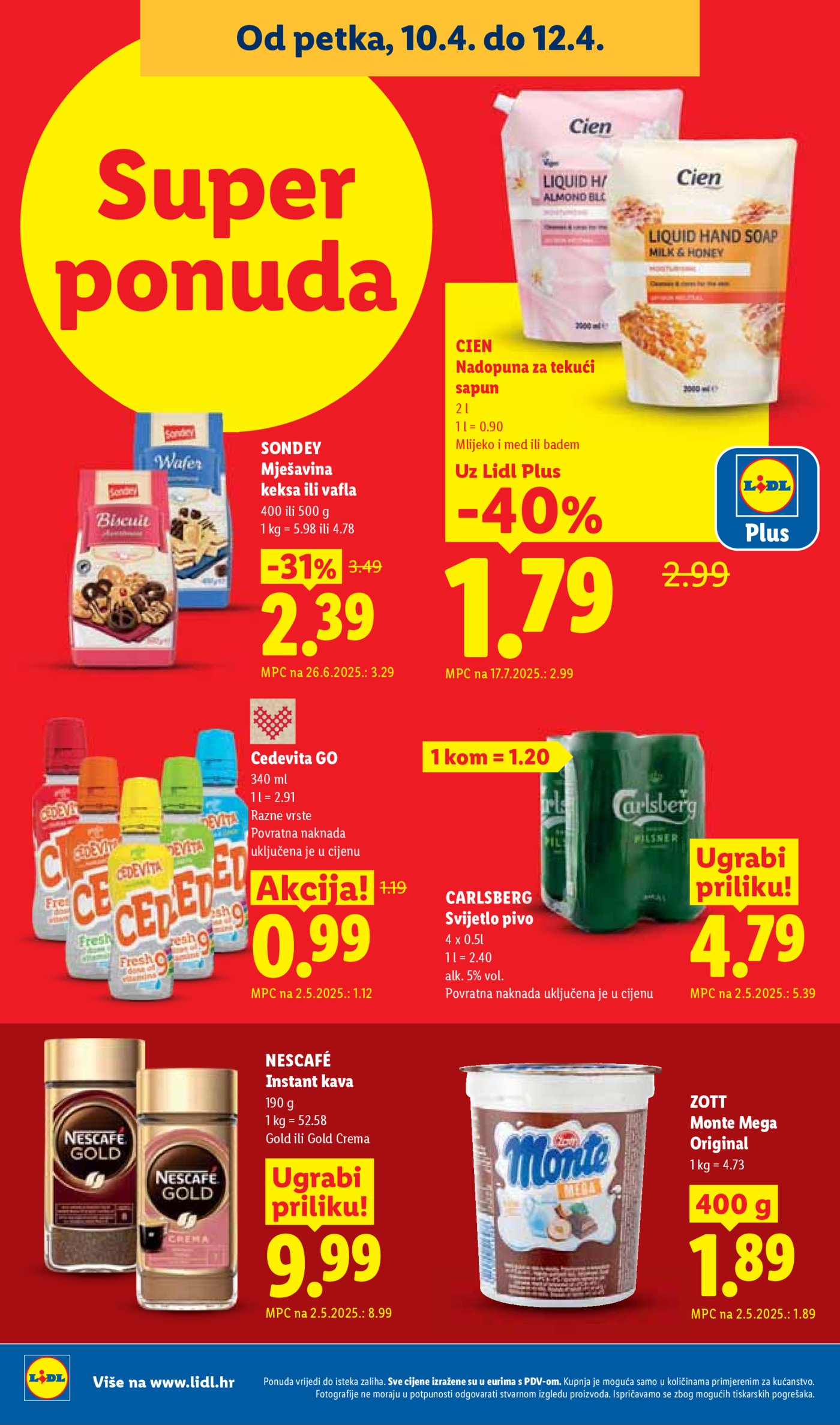 Lidl katalog Super ponuda od Utorka 07.04. - 14.07.2026.
