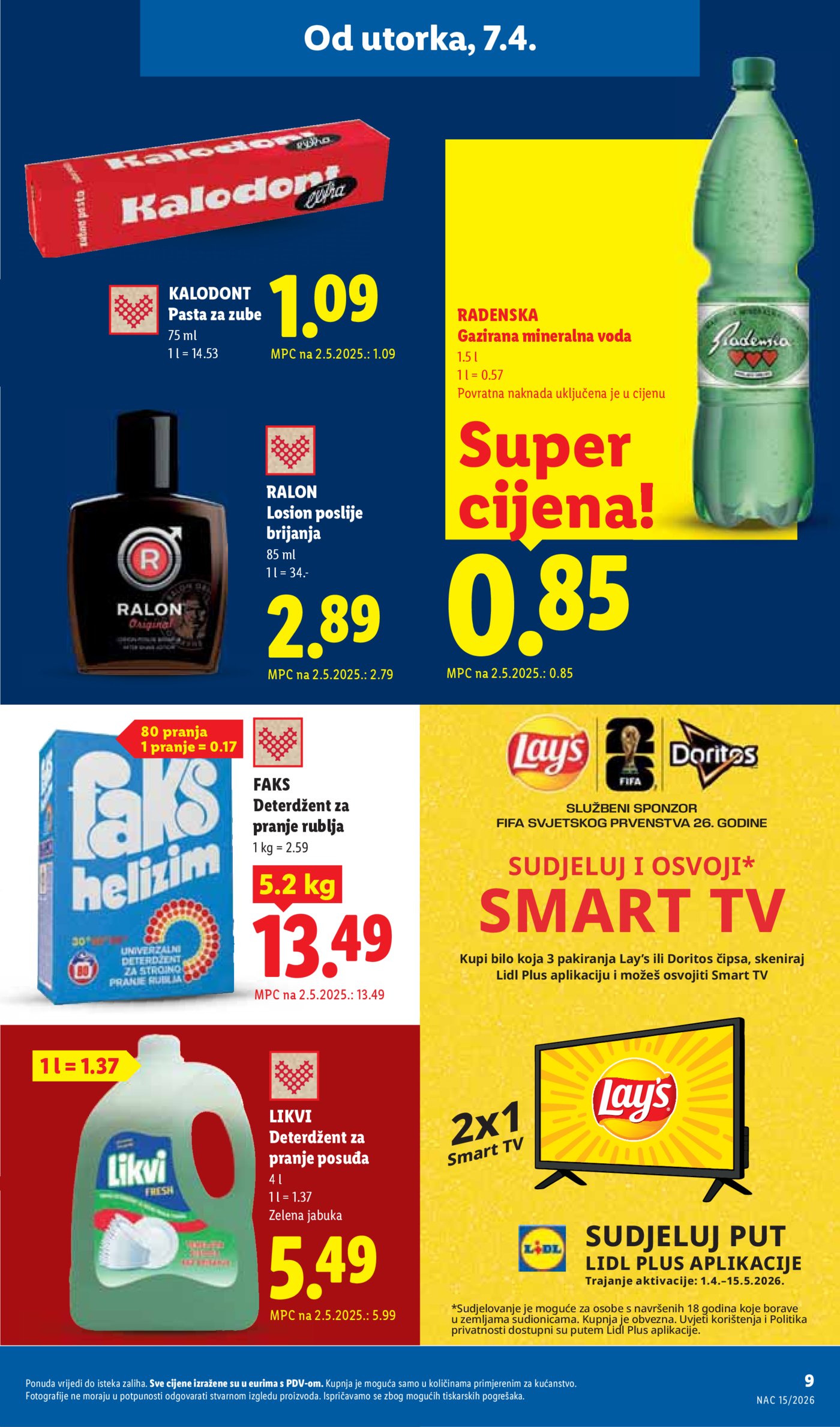 Lidl katalog Super ponuda od Utorka 07.04. - 14.07.2026.
