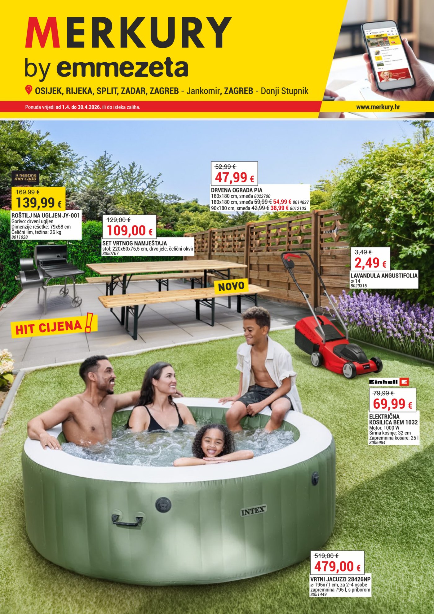 Merkury katalog Akcija 01.04.-30.04.2026.