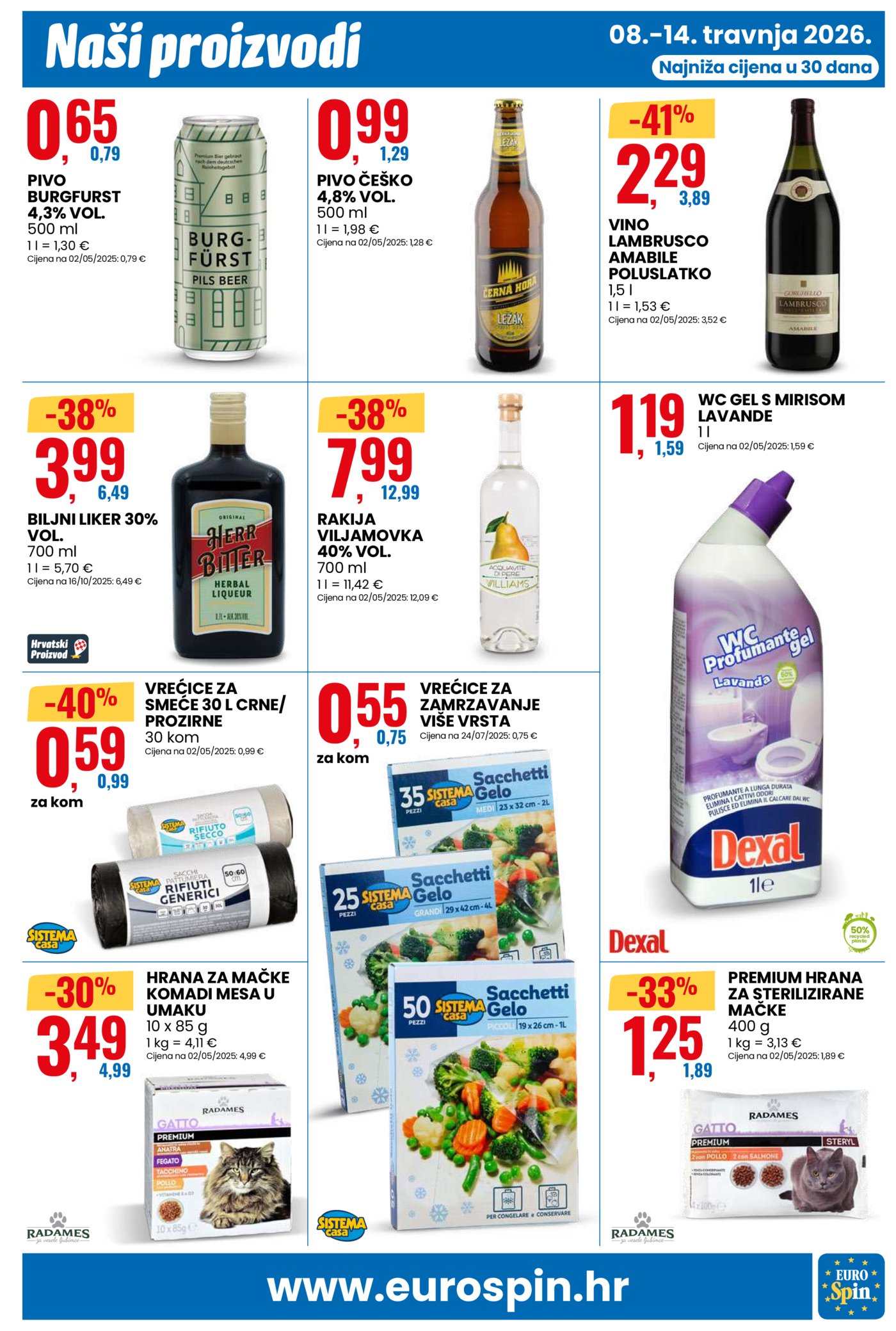 Eurospin katalog Pametna kupnja 08.04. - 14.06.2026.