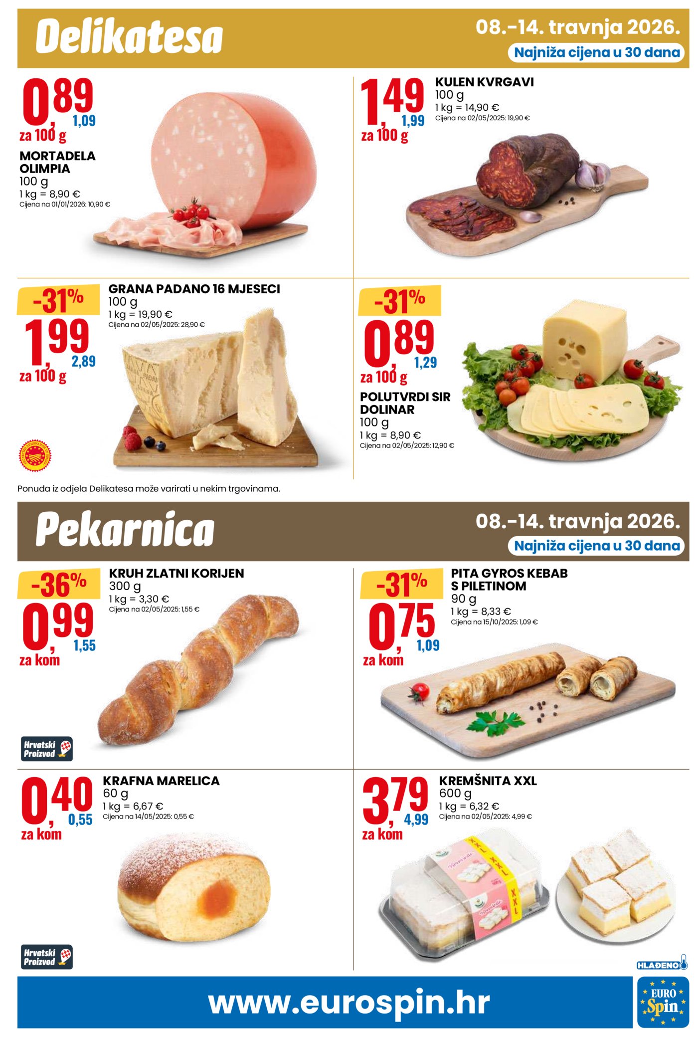 Eurospin katalog Pametna kupnja 08.04. - 14.06.2026.