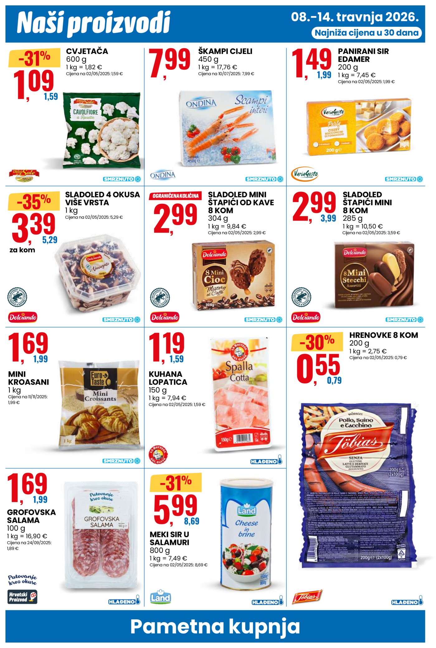 Eurospin katalog Pametna kupnja 08.04. - 14.06.2026.