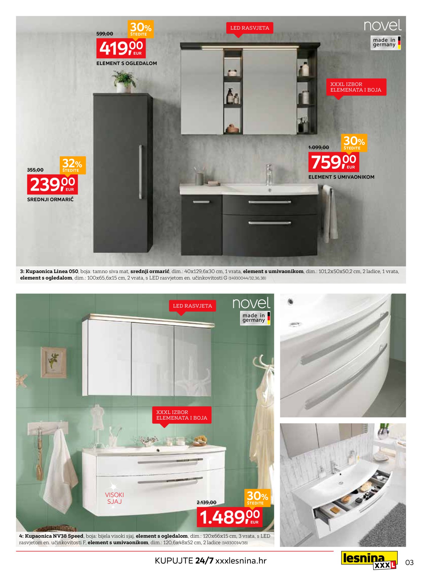Lesnina katalog Akcija 01.04.-23.04.2026.