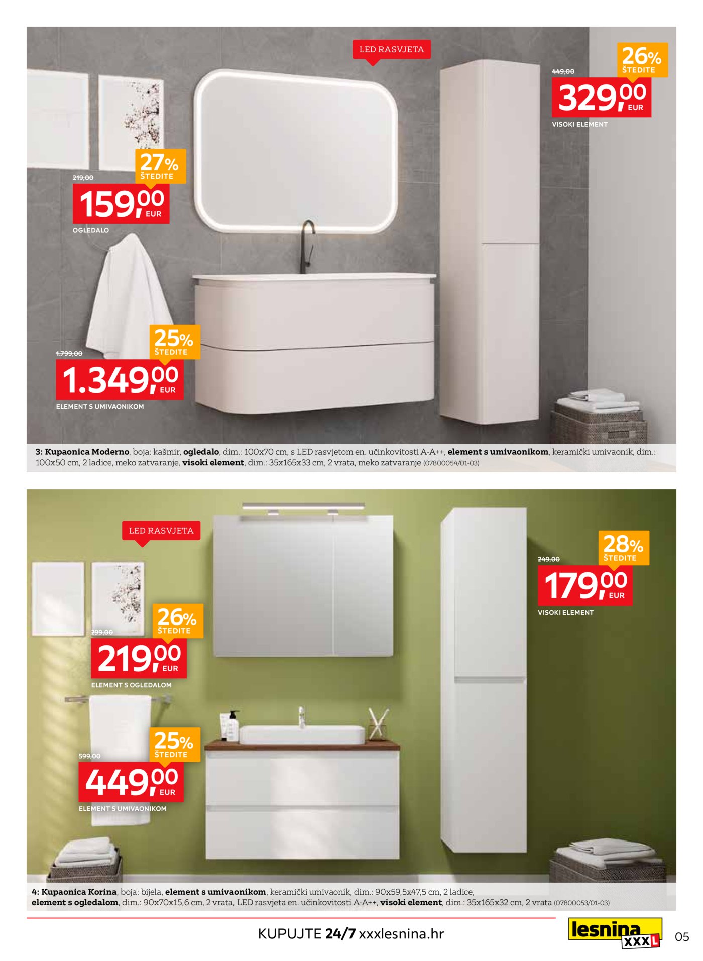 Lesnina katalog Akcija 01.04.-23.04.2026.