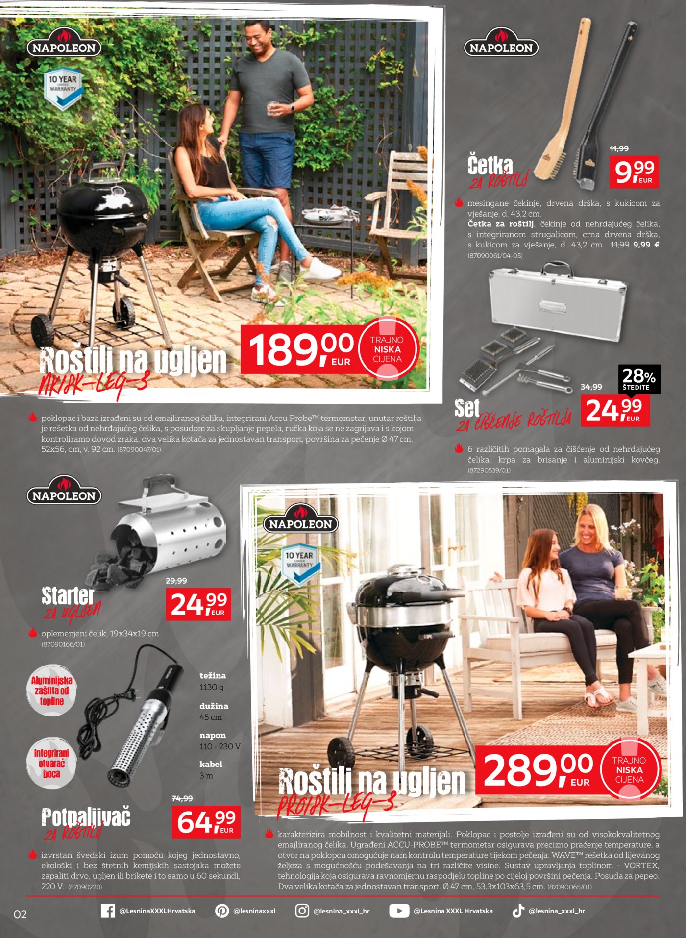 Lesnina proljetne roštiljade 07.04.-31.05.2026.