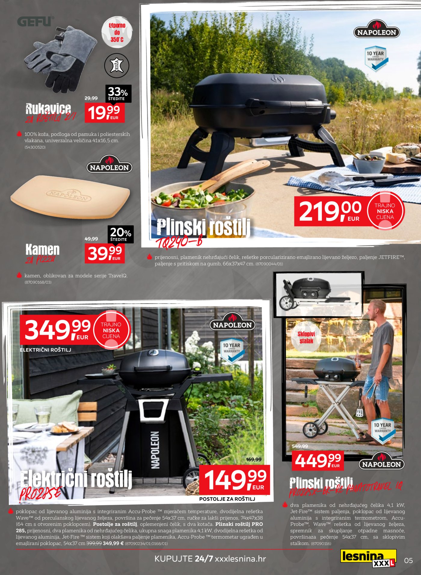 Lesnina proljetne roštiljade 07.04.-31.05.2026.