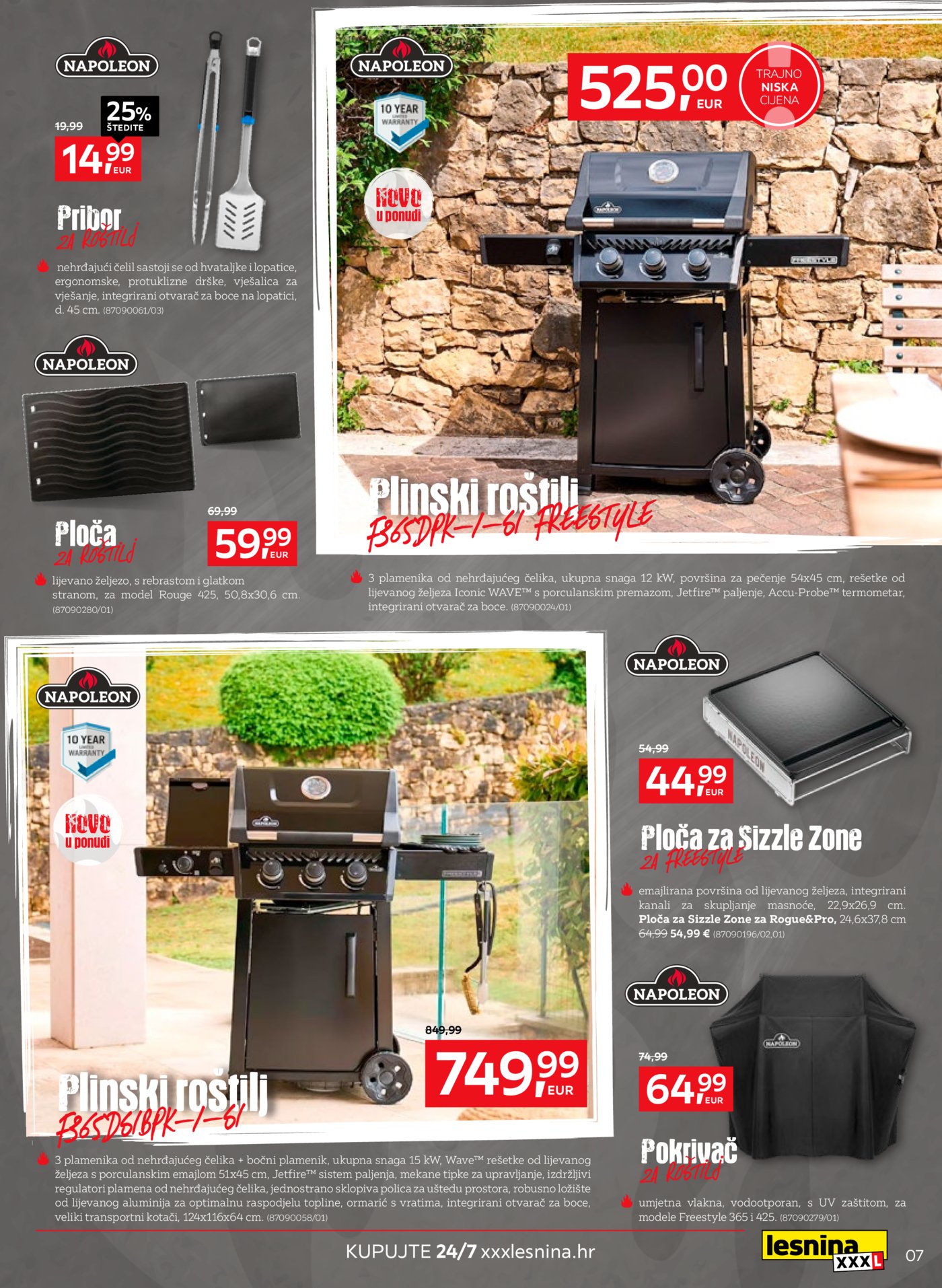 Lesnina proljetne roštiljade 07.04.-31.05.2026.