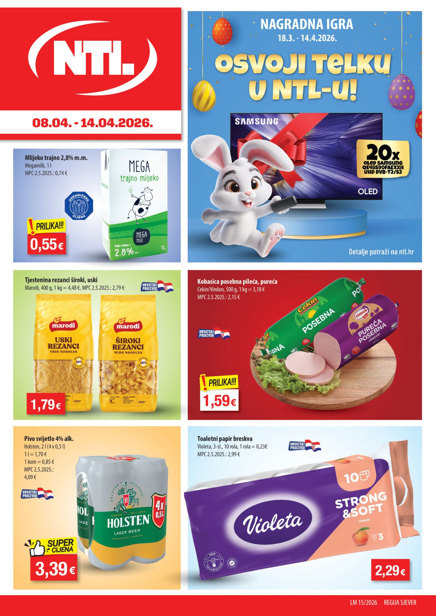 NTL katalog Akcija Sjever 08.04.-14.04.2026.