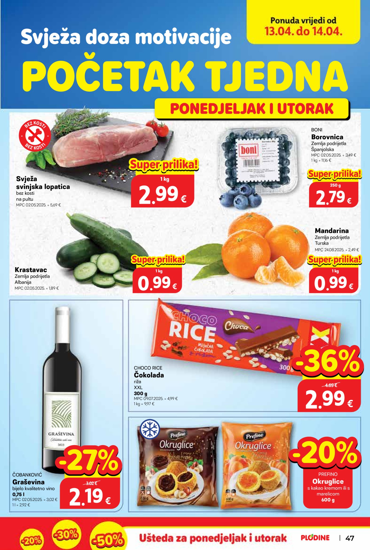 Plodine katalog Akcija 08.04.-14.04.2026.