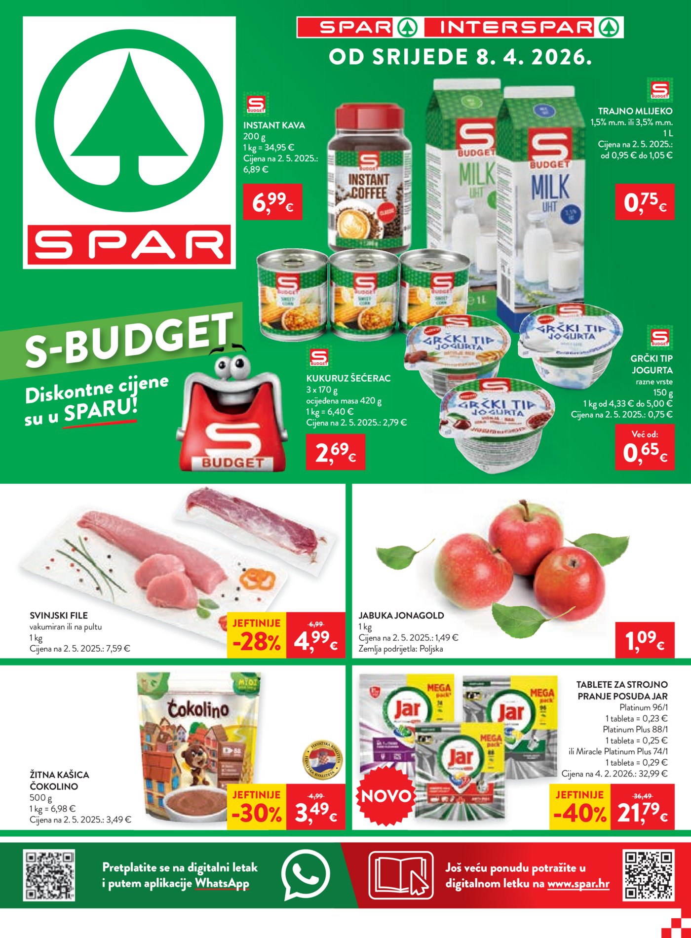SPAR INTERSPAR katalog 08.04.-14.04. 2026.