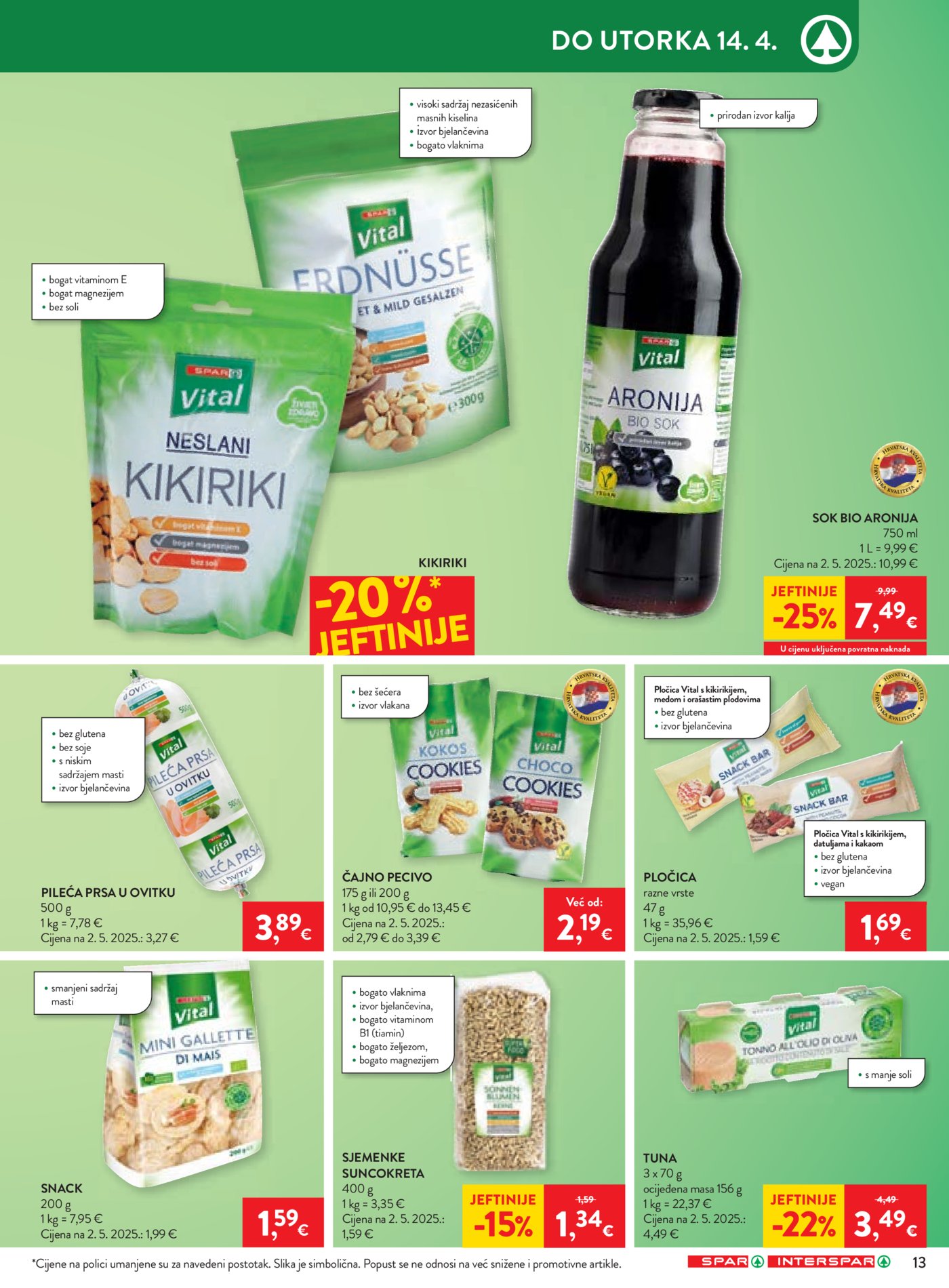 SPAR INTERSPAR katalog 08.04.-14.04. 2026.