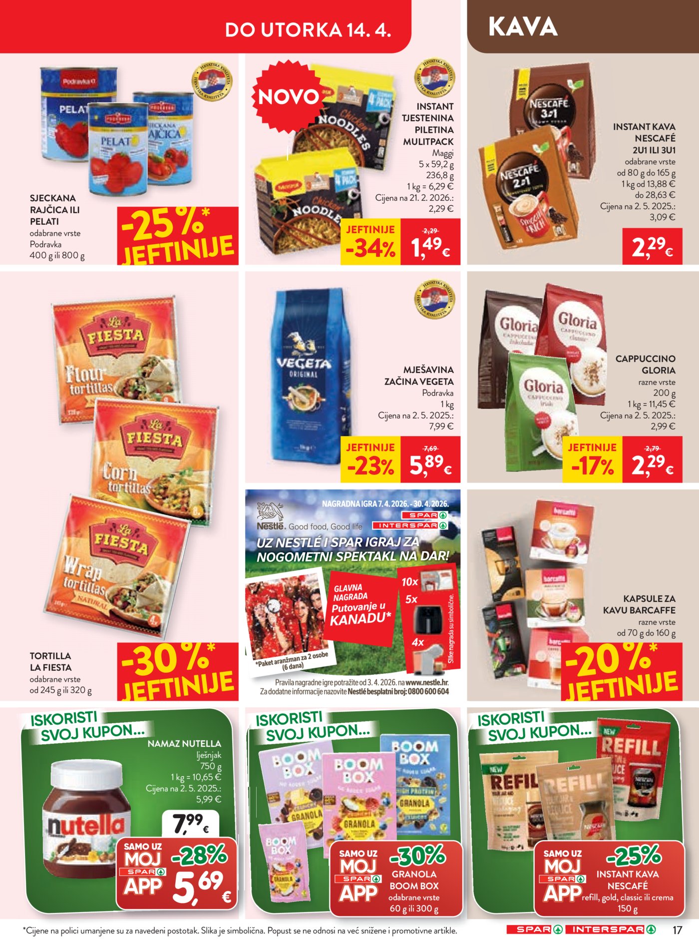 SPAR INTERSPAR katalog 08.04.-14.04. 2026.