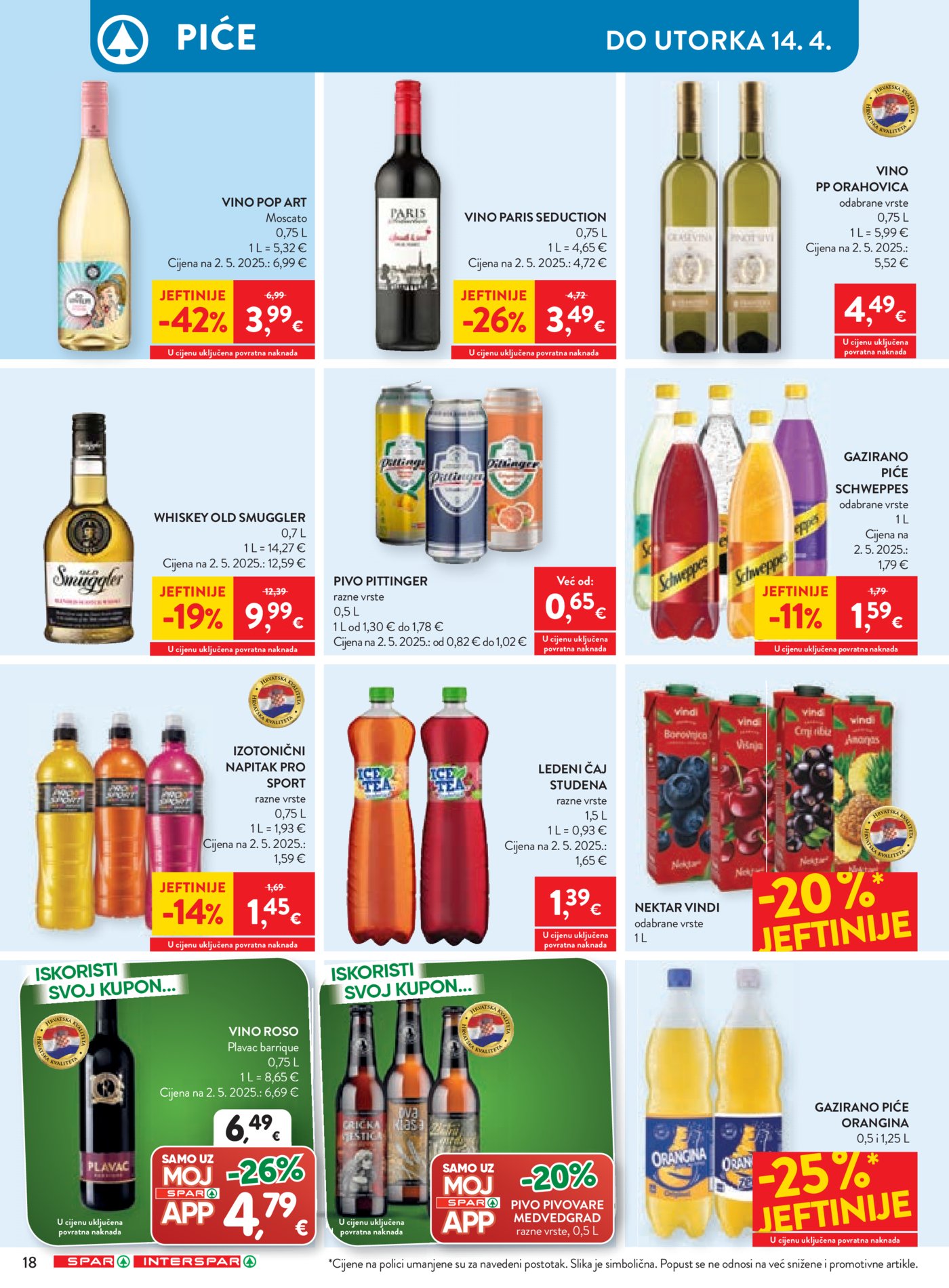 SPAR INTERSPAR katalog 08.04.-14.04. 2026.