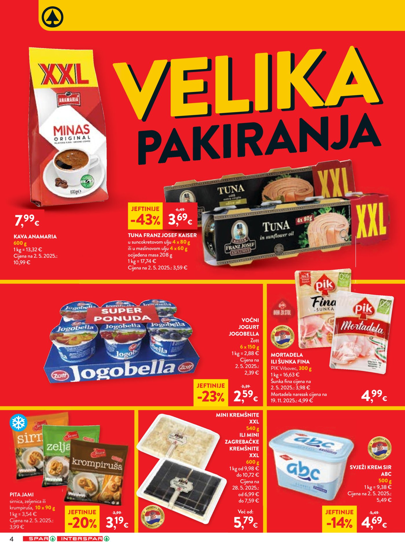 SPAR INTERSPAR katalog 08.04.-14.04. 2026.