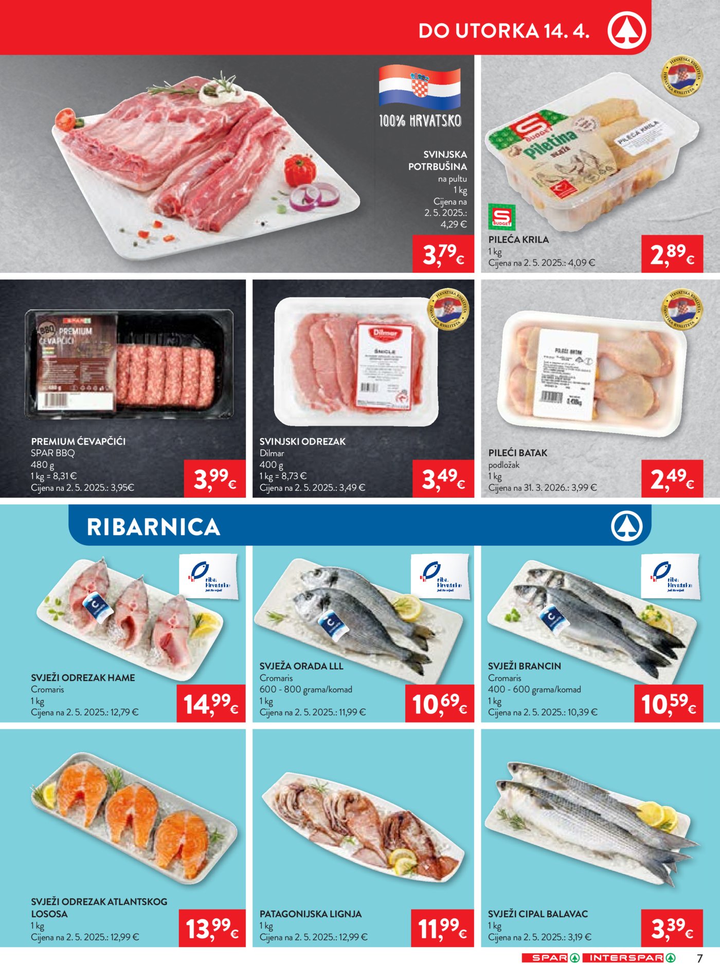 SPAR INTERSPAR katalog 08.04.-14.04. 2026.