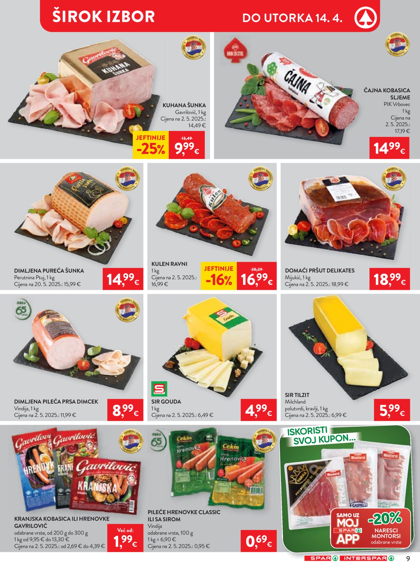 SPAR INTERSPAR katalog 08.04.-14.04. 2026.