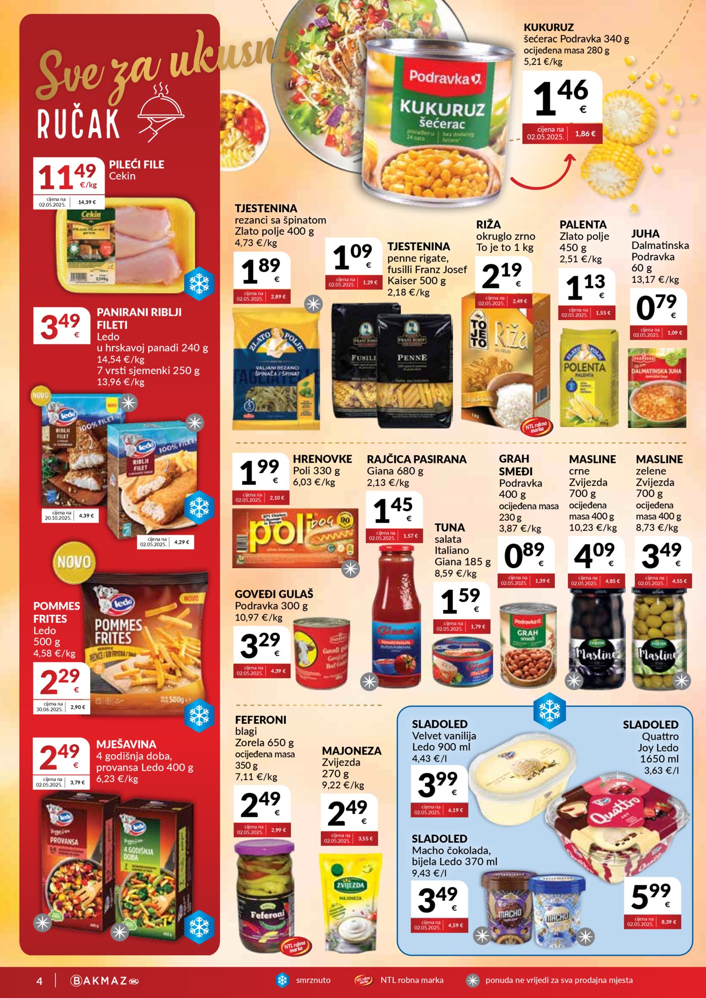 Bakmaz katalog Akcija 08.04. - 14.04.2026.