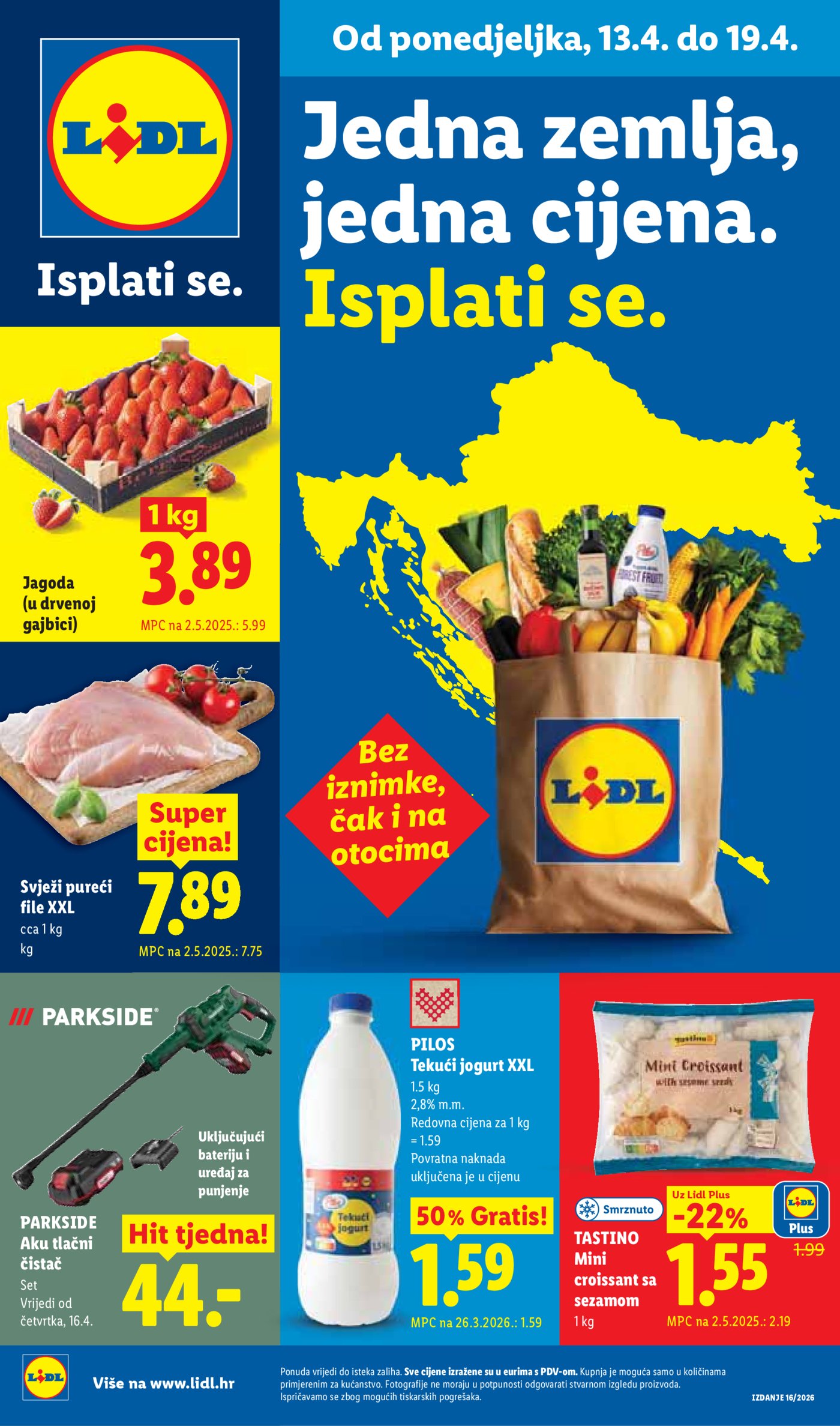 Lidl katalog Super ponuda od ponedjeljka 13.04. - 19.04.2026.