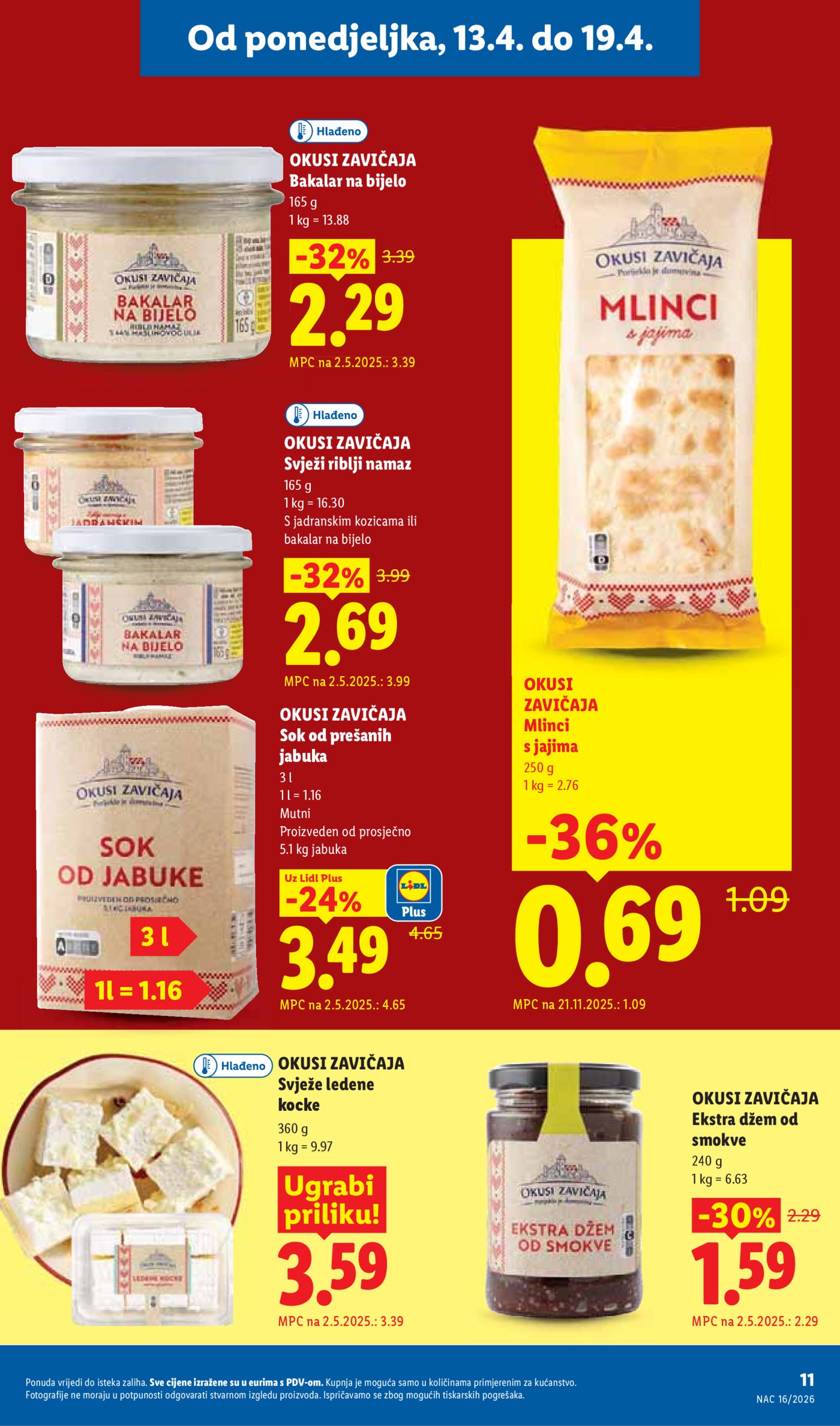 Lidl katalog Super ponuda od ponedjeljka 13.04. - 19.04.2026.