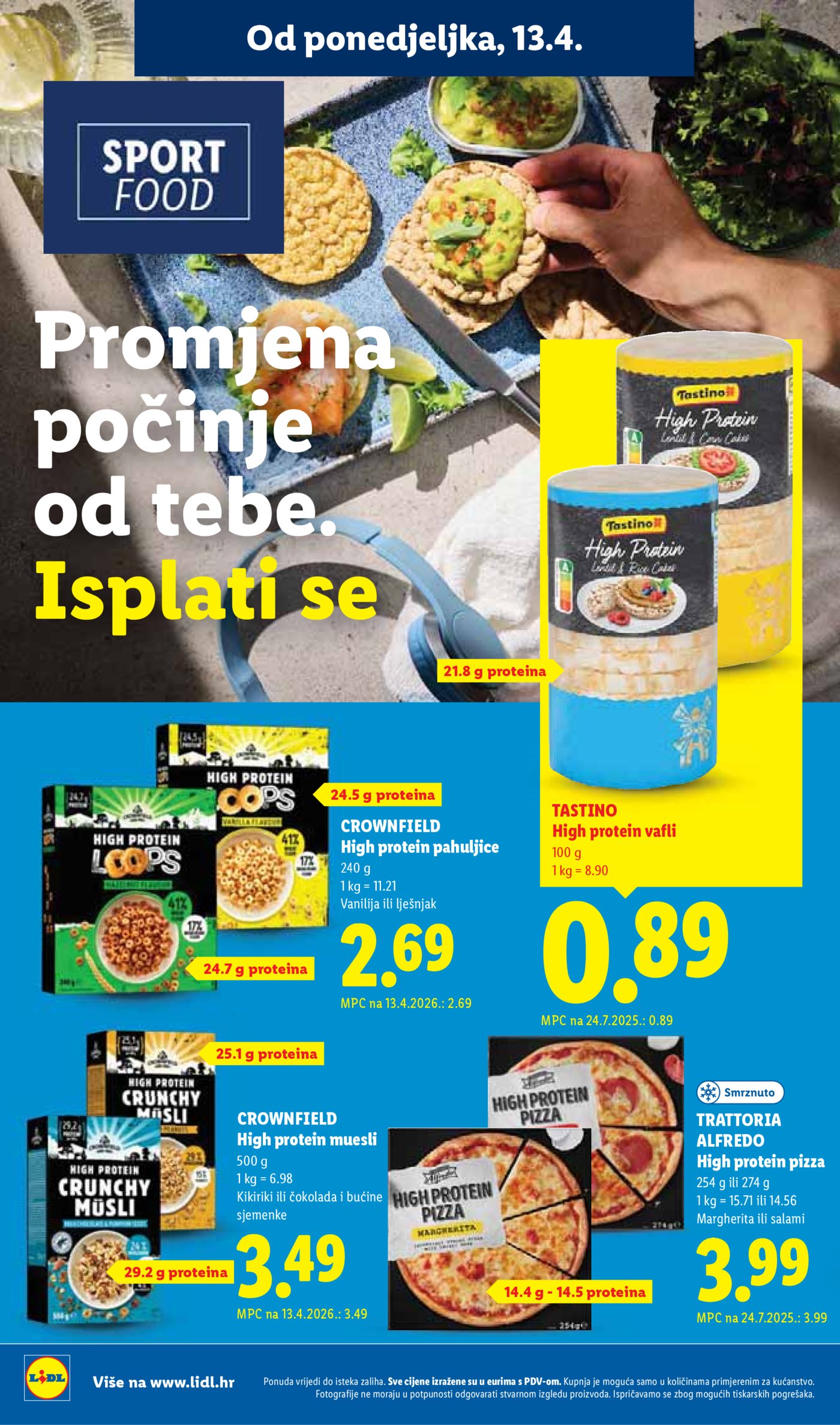 Lidl katalog Super ponuda od ponedjeljka 13.04. - 19.04.2026.