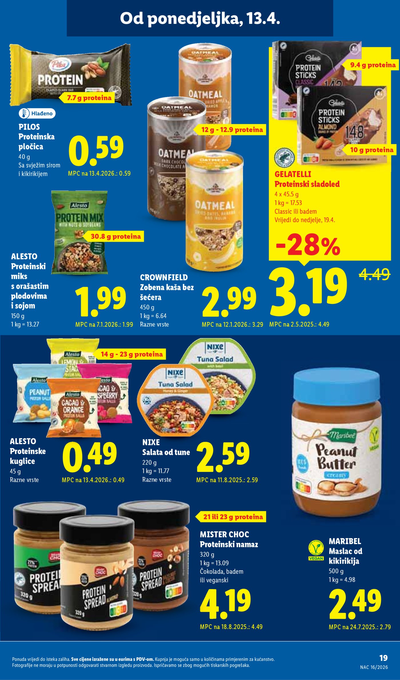 Lidl katalog Super ponuda od ponedjeljka 13.04. - 19.04.2026.