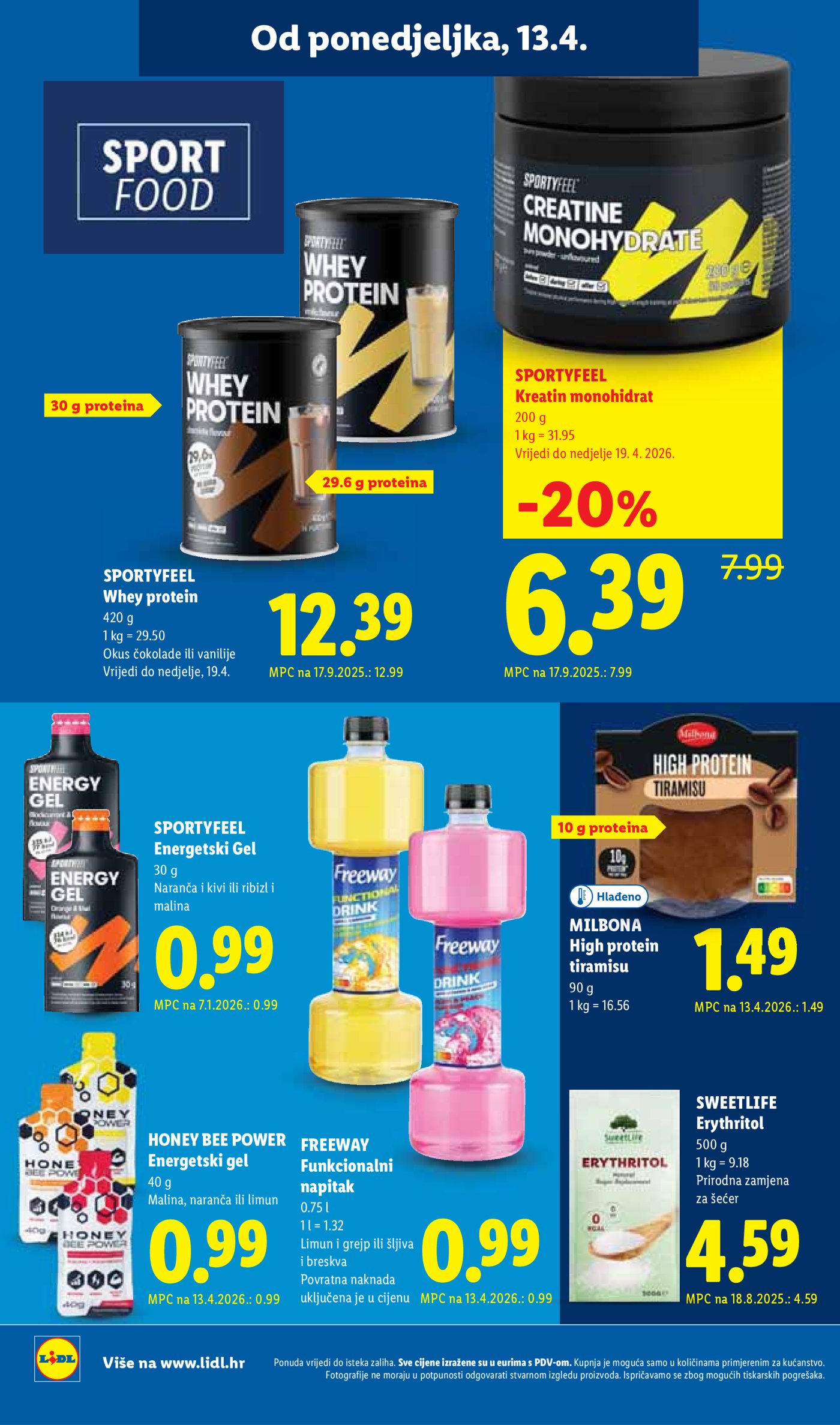 Lidl katalog Super ponuda od ponedjeljka 13.04. - 19.04.2026.