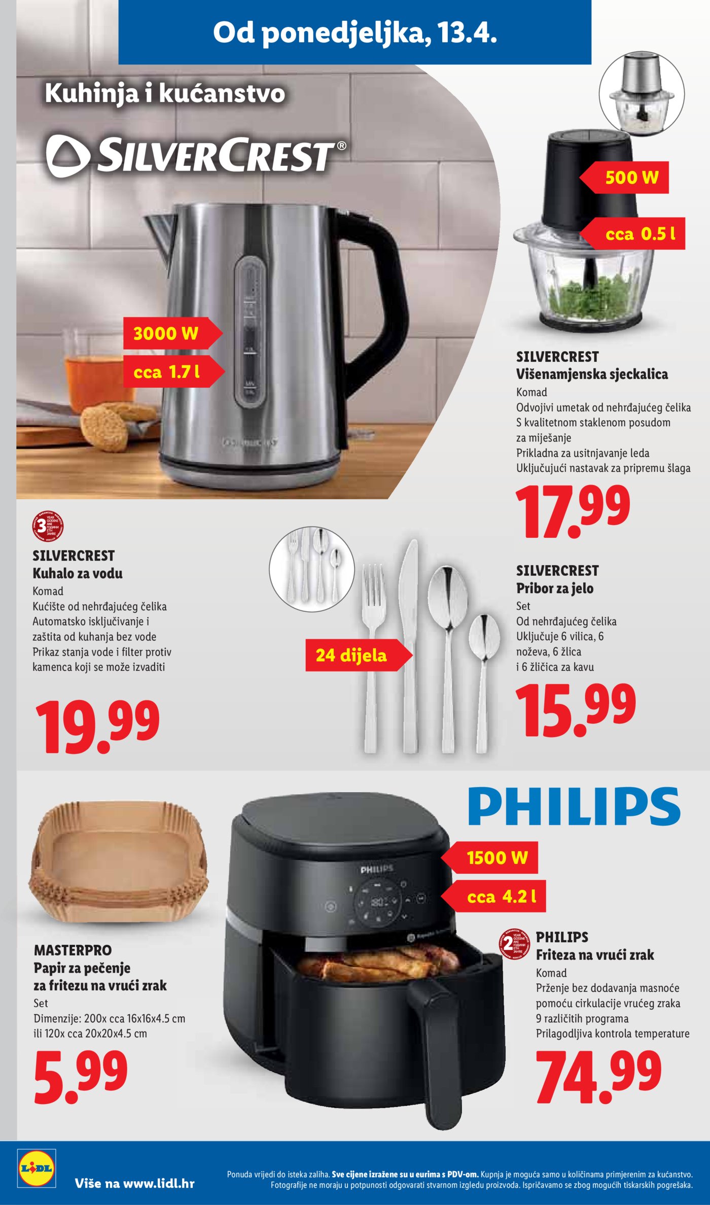 Lidl katalog Super ponuda od ponedjeljka 13.04. - 19.04.2026.