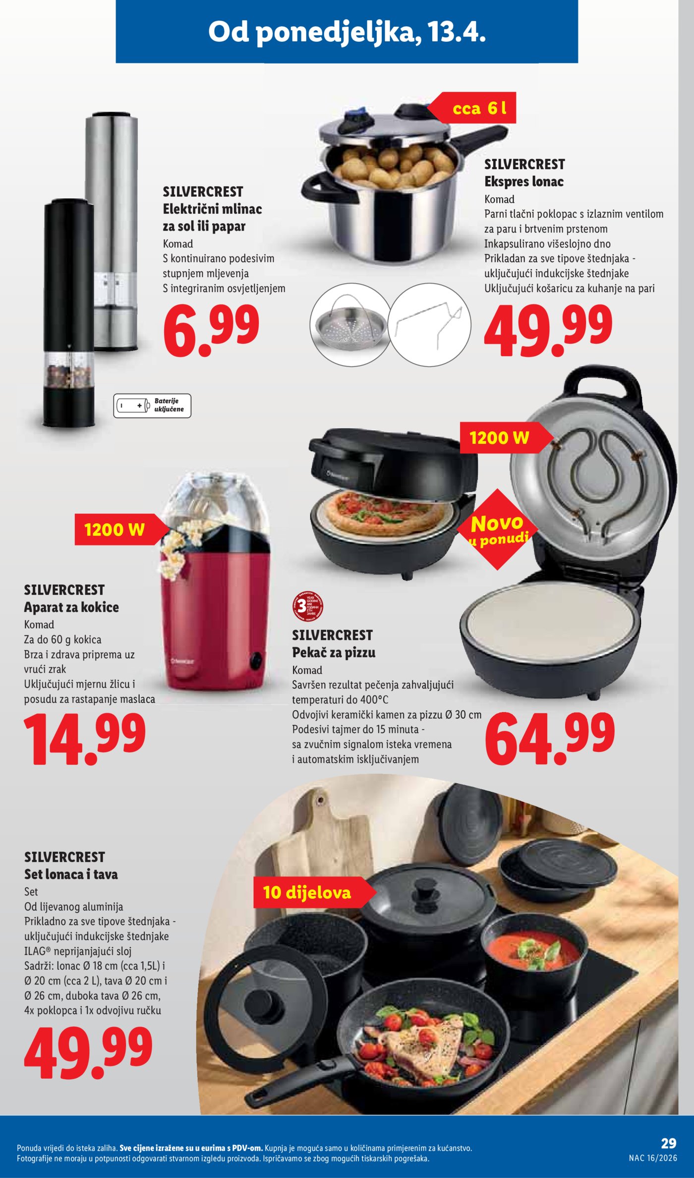 Lidl katalog Super ponuda od ponedjeljka 13.04. - 19.04.2026.