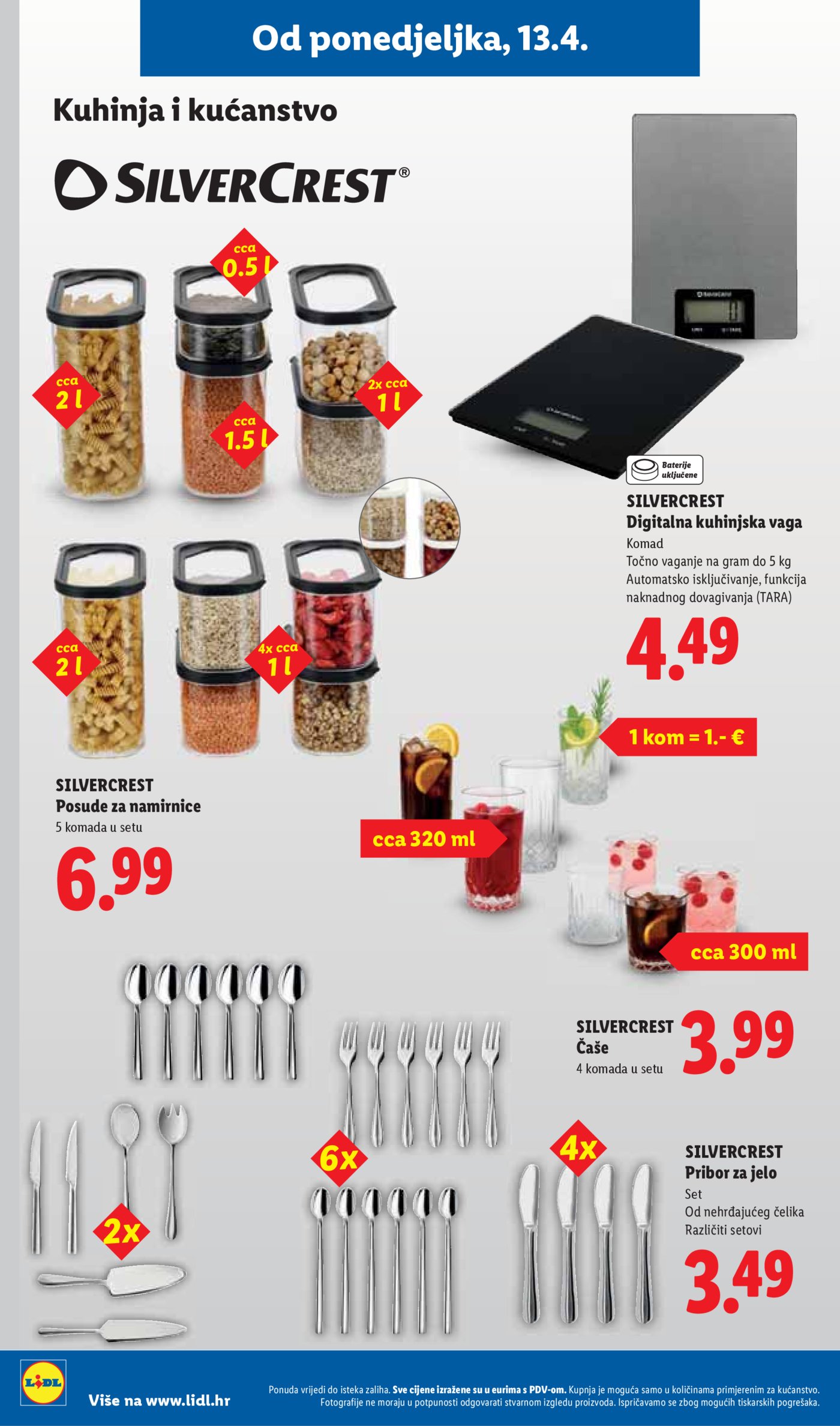 Lidl katalog Super ponuda od ponedjeljka 13.04. - 19.04.2026.