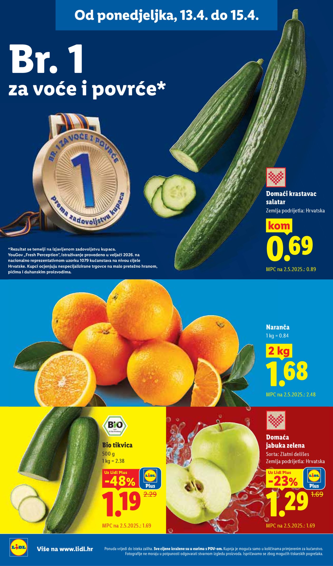 Lidl katalog Super ponuda od ponedjeljka 13.04. - 19.04.2026.
