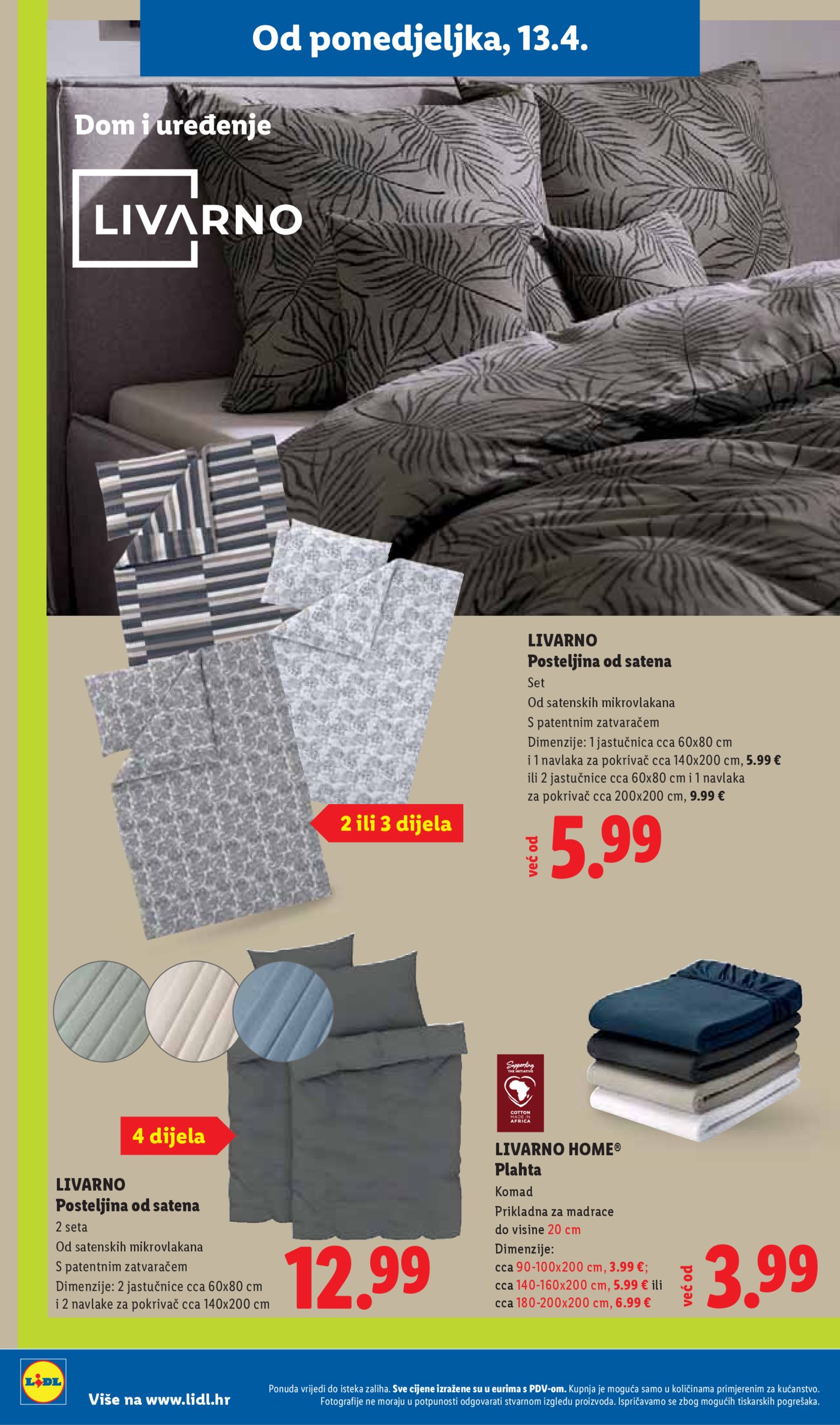 Lidl katalog Super ponuda od ponedjeljka 13.04. - 19.04.2026.