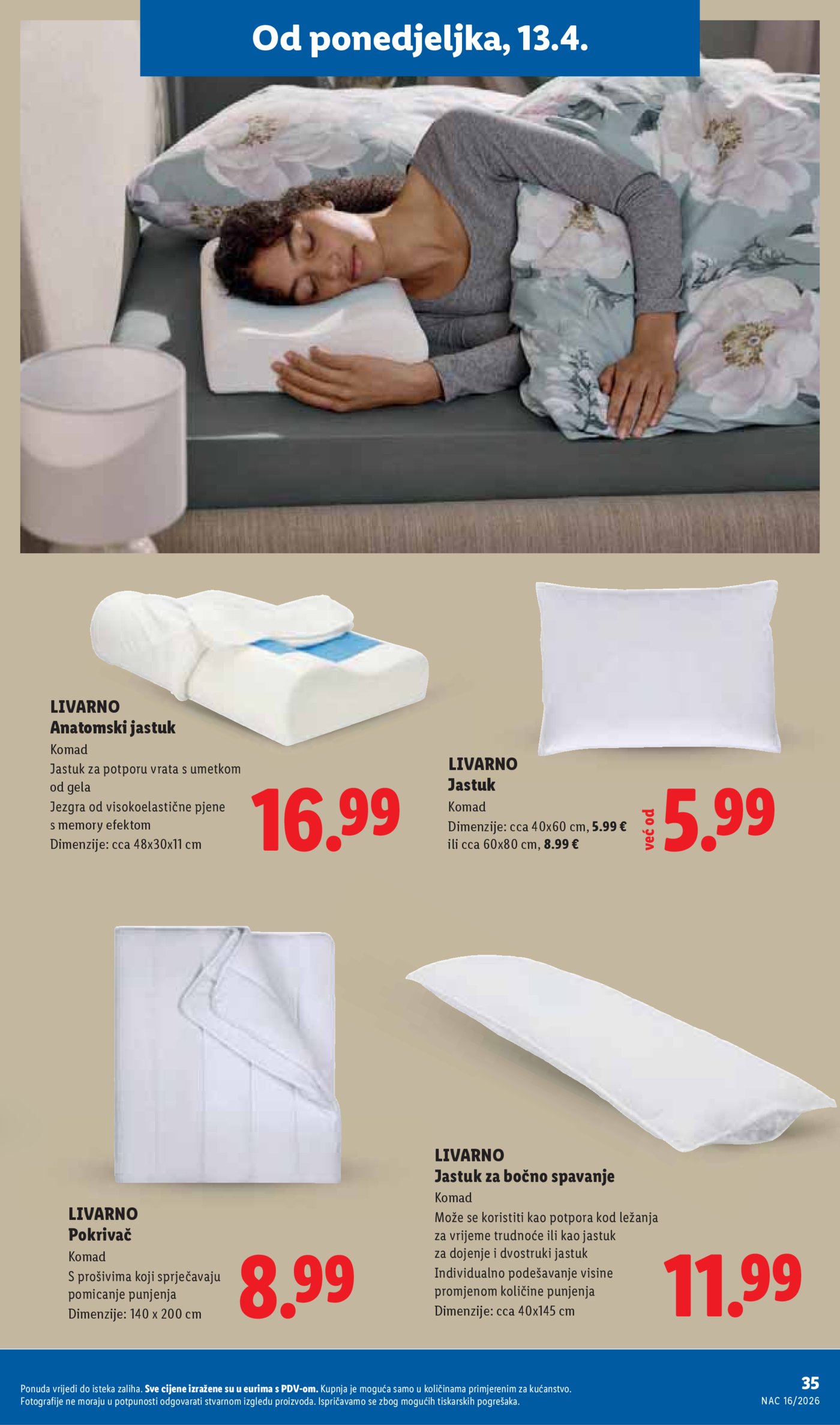 Lidl katalog Super ponuda od ponedjeljka 13.04. - 19.04.2026.