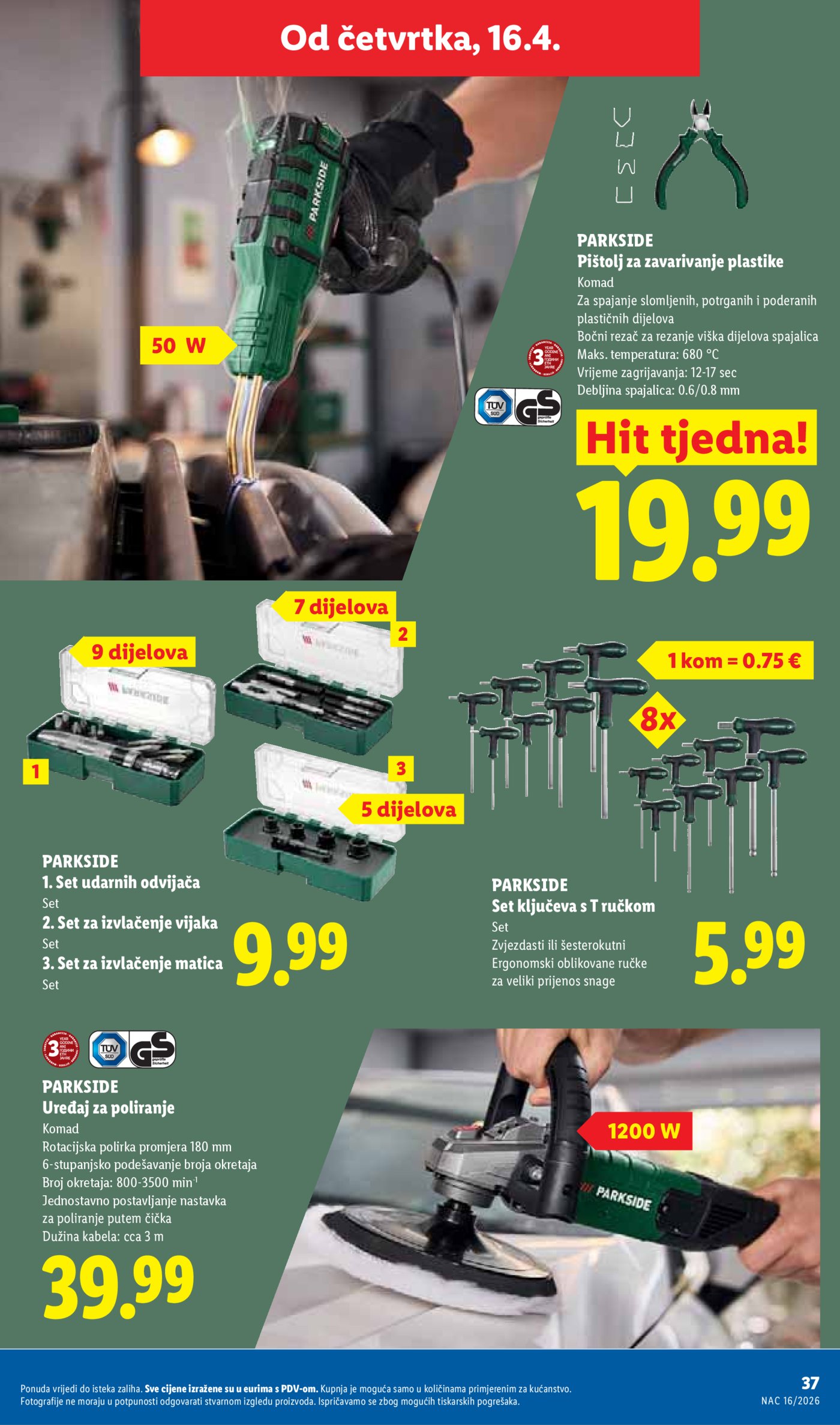 Lidl katalog Super ponuda od ponedjeljka 13.04. - 19.04.2026.