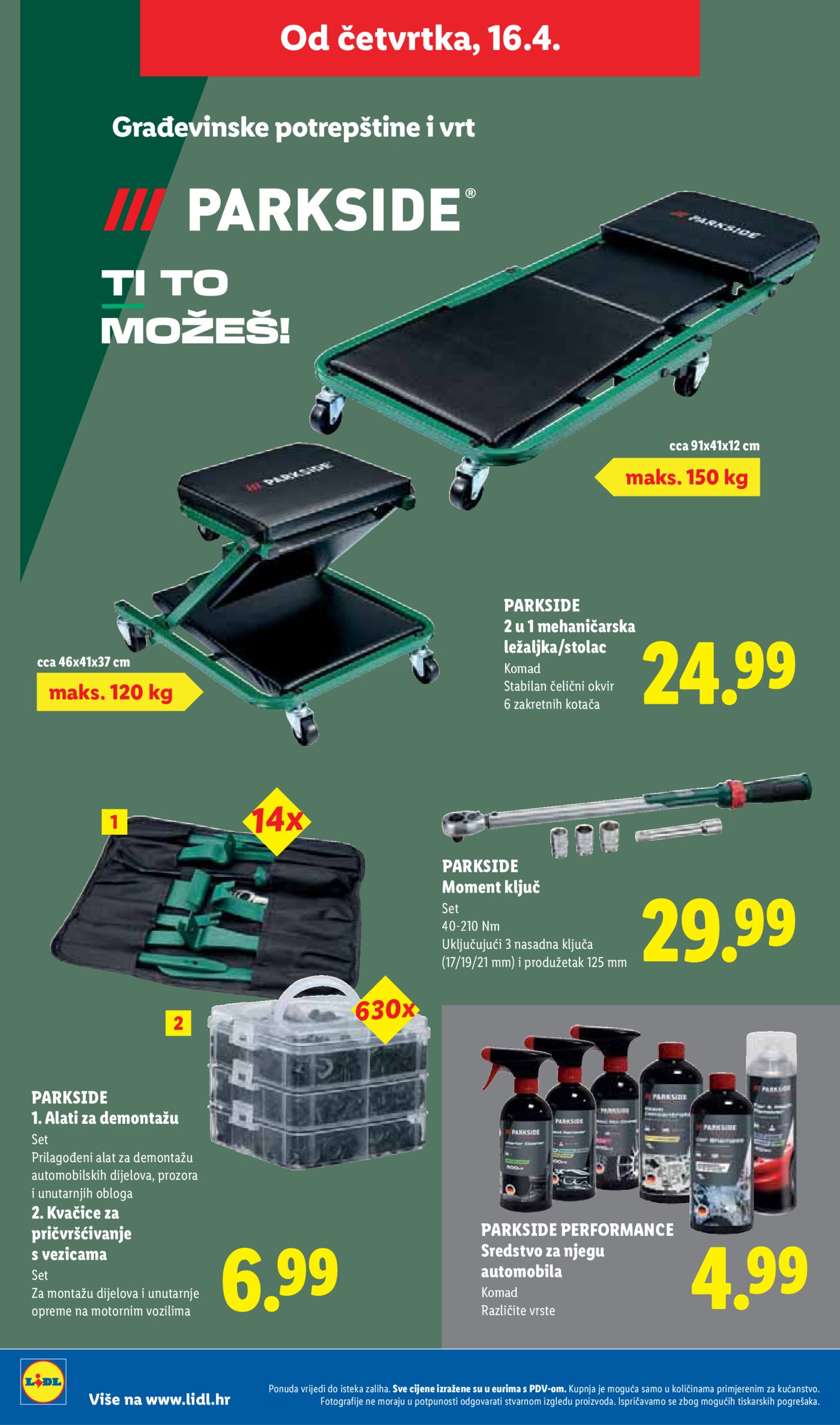 Lidl katalog Super ponuda od ponedjeljka 13.04. - 19.04.2026.