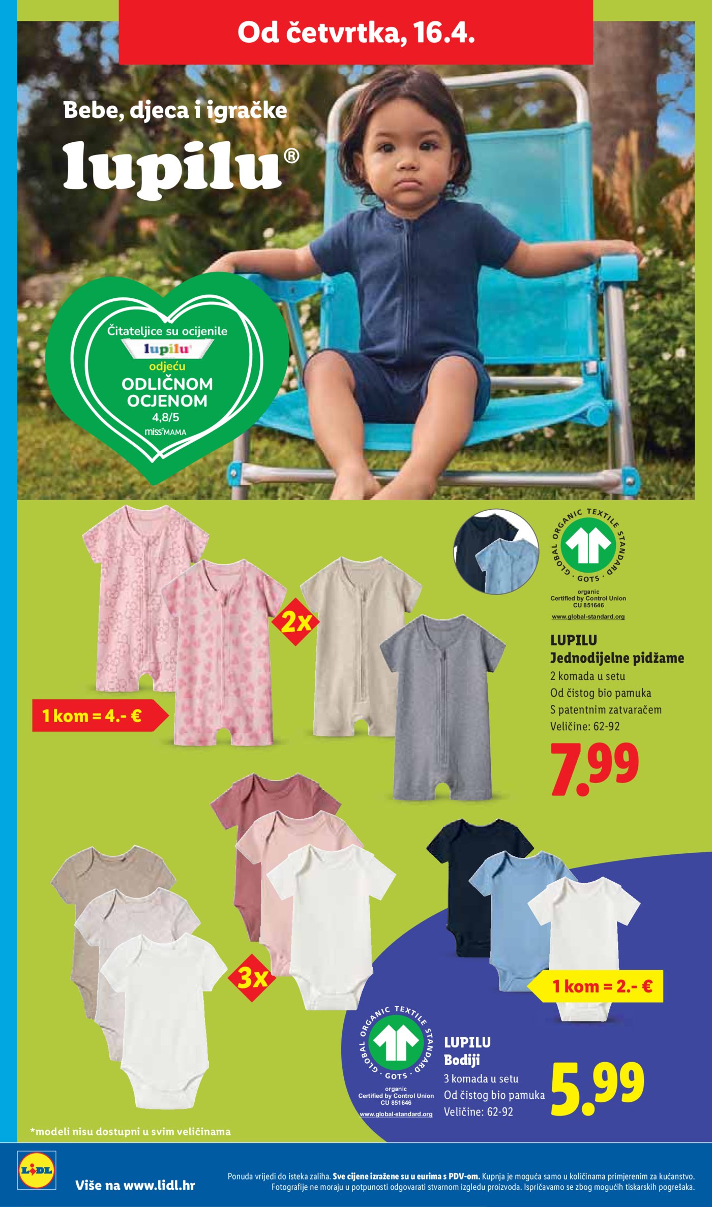 Lidl katalog Super ponuda od ponedjeljka 13.04. - 19.04.2026.
