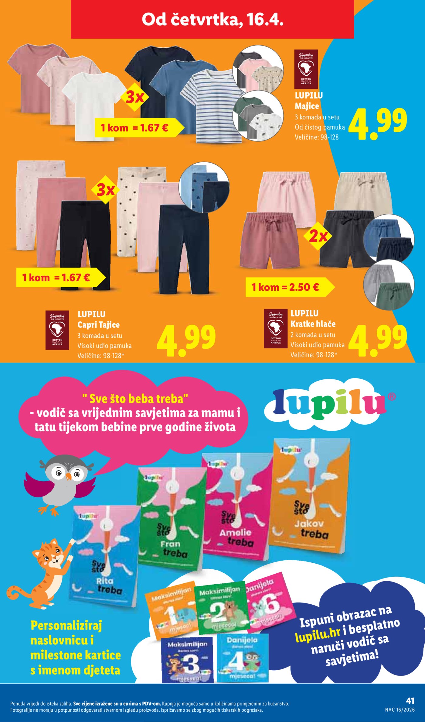 Lidl katalog Super ponuda od ponedjeljka 13.04. - 19.04.2026.
