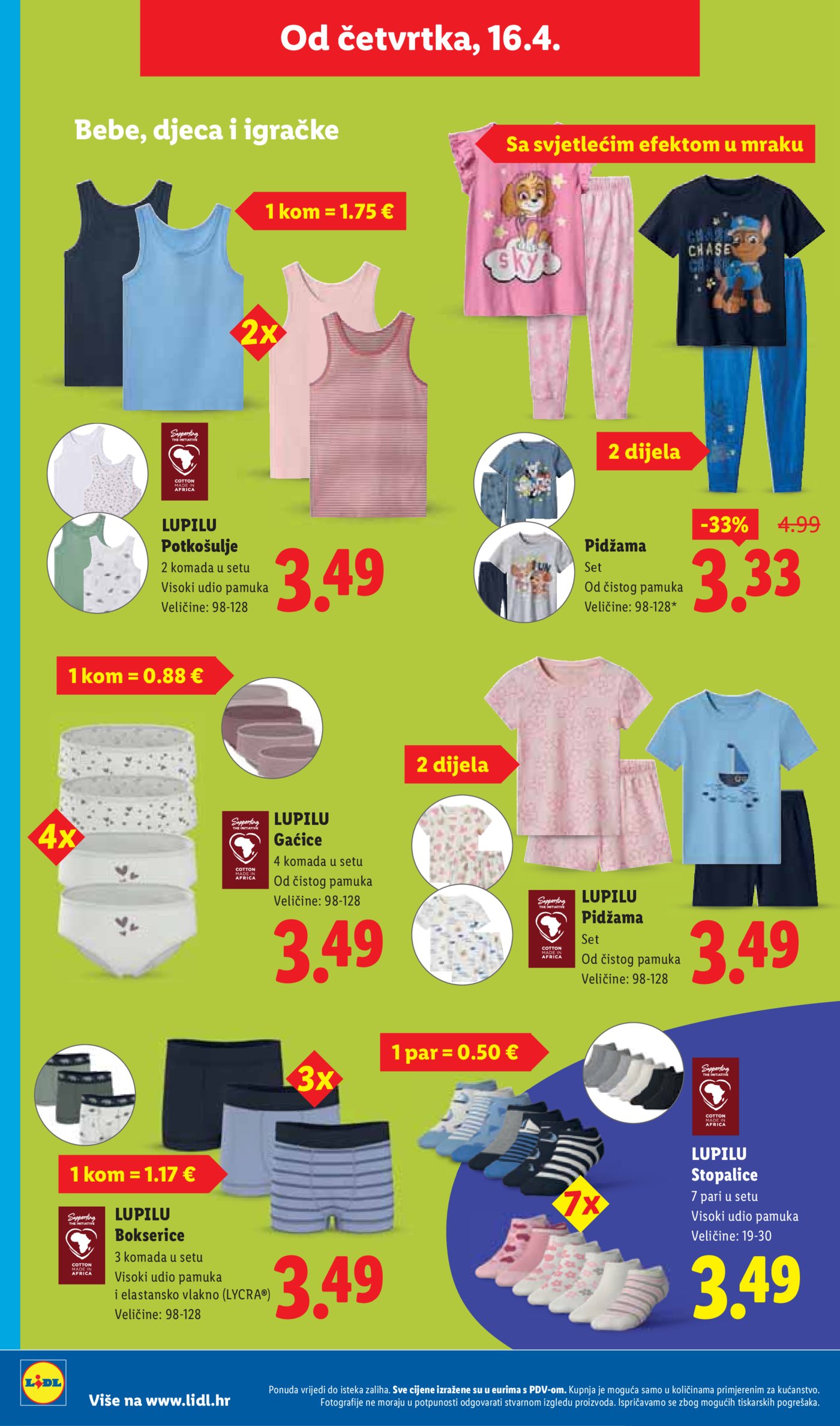 Lidl katalog Super ponuda od ponedjeljka 13.04. - 19.04.2026.