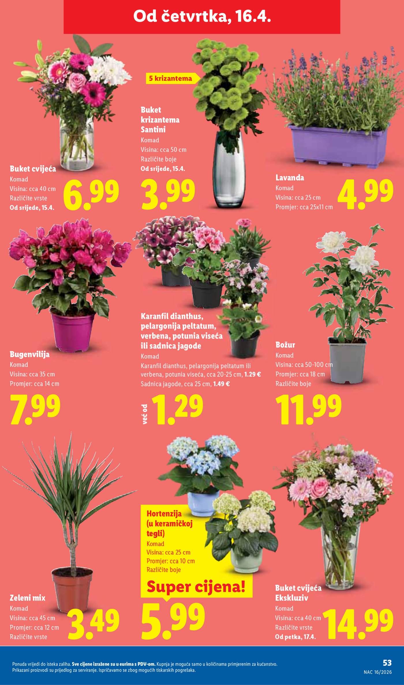 Lidl katalog Super ponuda od ponedjeljka 13.04. - 19.04.2026.
