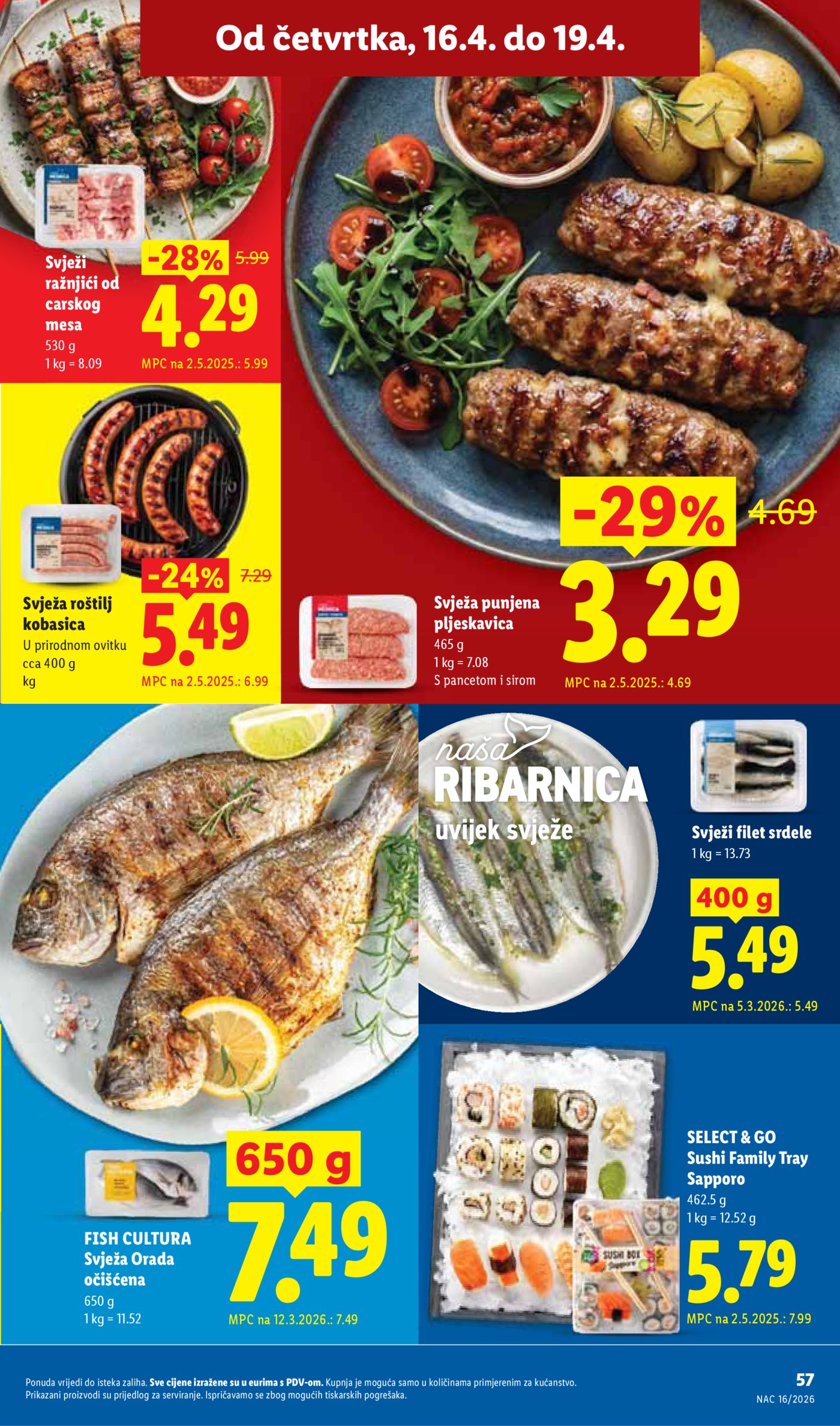 Lidl katalog Super ponuda od ponedjeljka 13.04. - 19.04.2026.