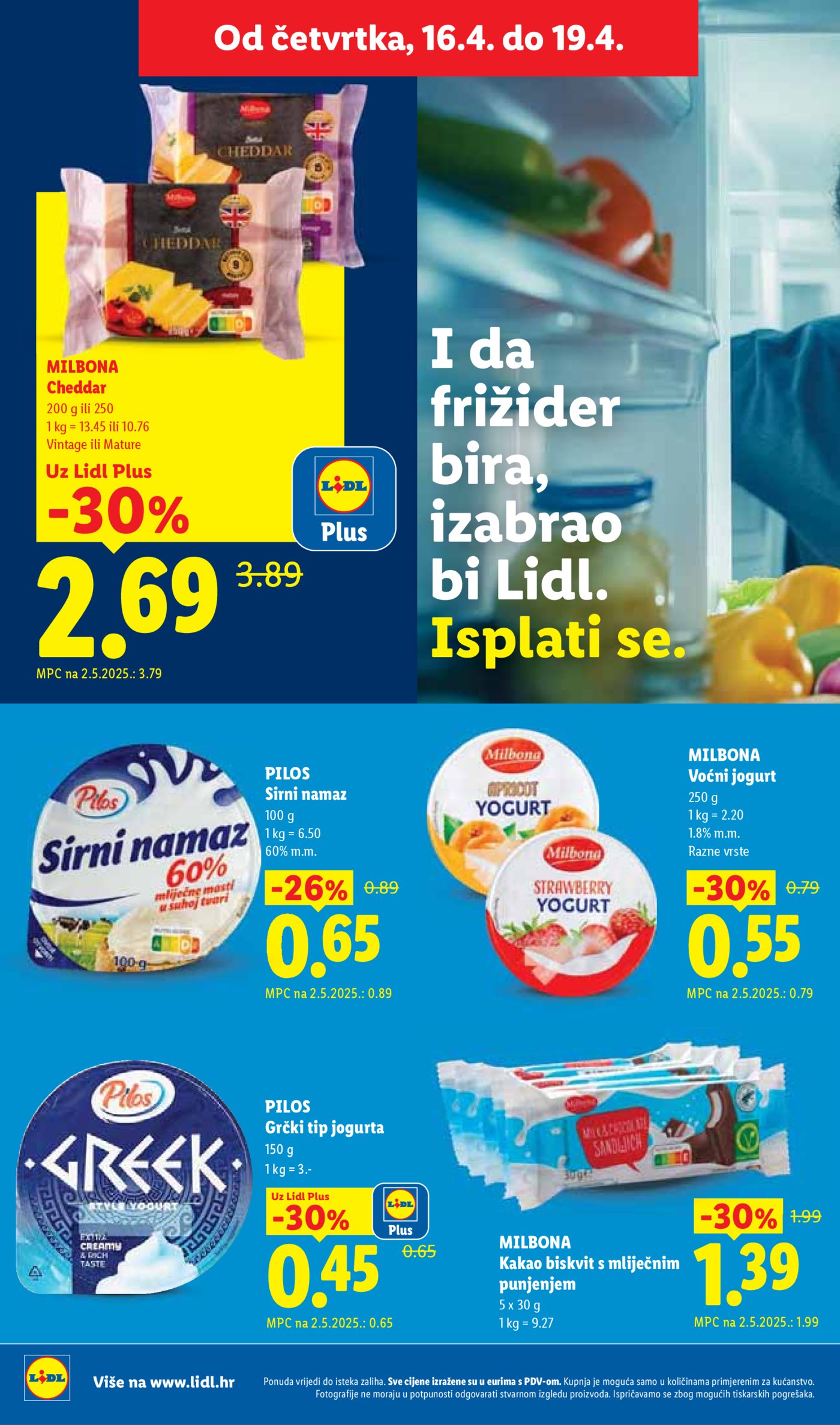 Lidl katalog Super ponuda od ponedjeljka 13.04. - 19.04.2026.