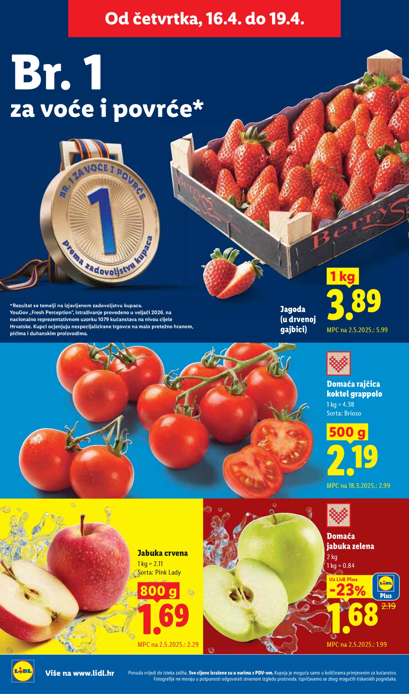 Lidl katalog Super ponuda od ponedjeljka 13.04. - 19.04.2026.