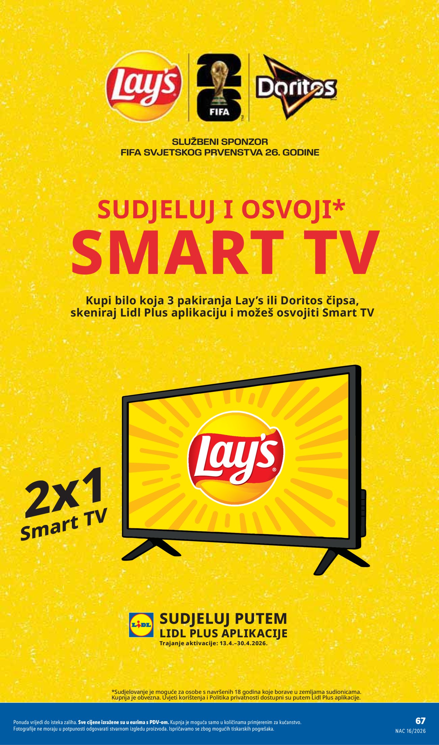 Lidl katalog Super ponuda od ponedjeljka 13.04. - 19.04.2026.
