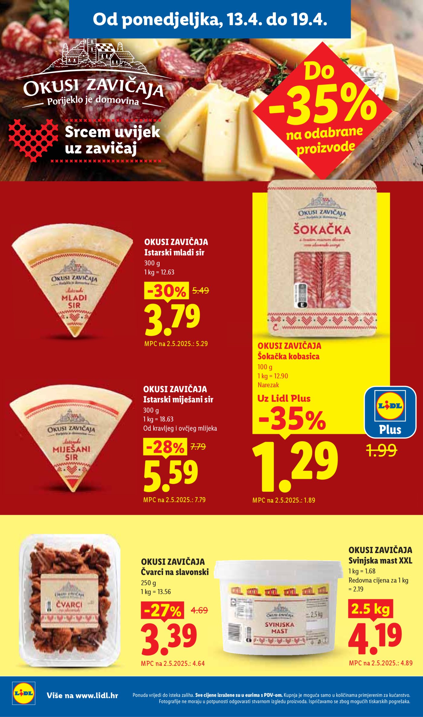 Lidl katalog Super ponuda od ponedjeljka 13.04. - 19.04.2026.
