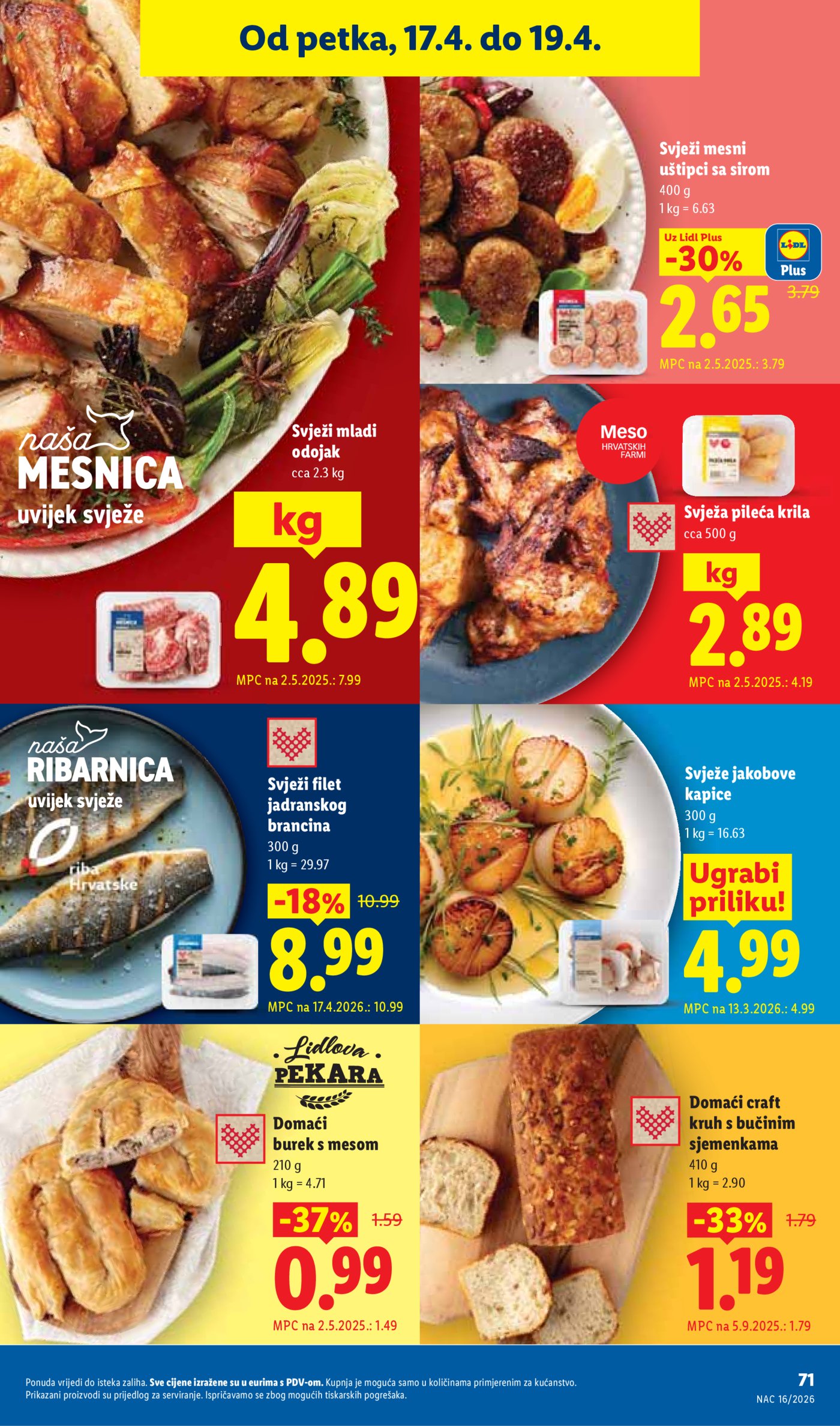 Lidl katalog Super ponuda od ponedjeljka 13.04. - 19.04.2026.