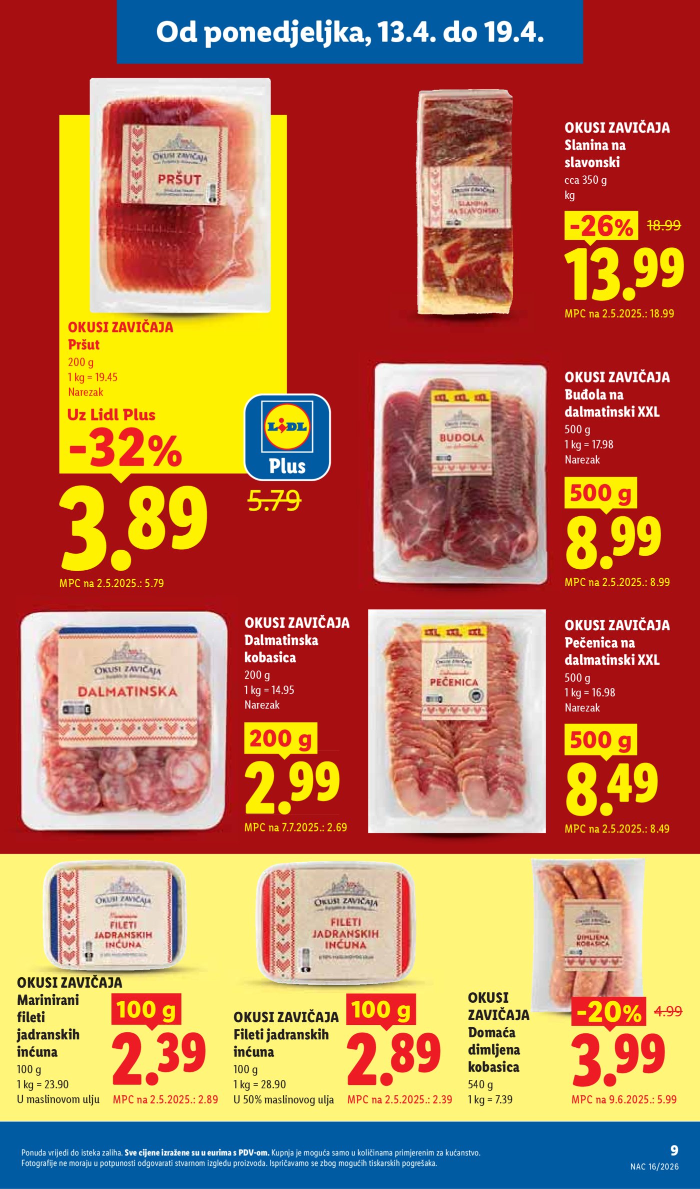 Lidl katalog Super ponuda od ponedjeljka 13.04. - 19.04.2026.