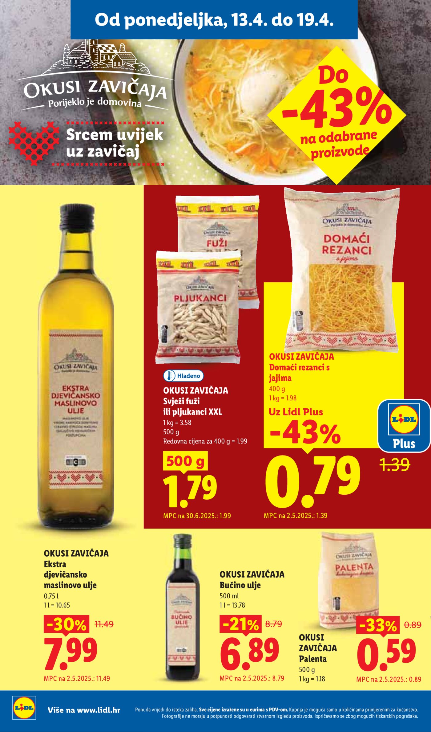 Lidl katalog Super ponuda od ponedjeljka 13.04. - 19.04.2026.
