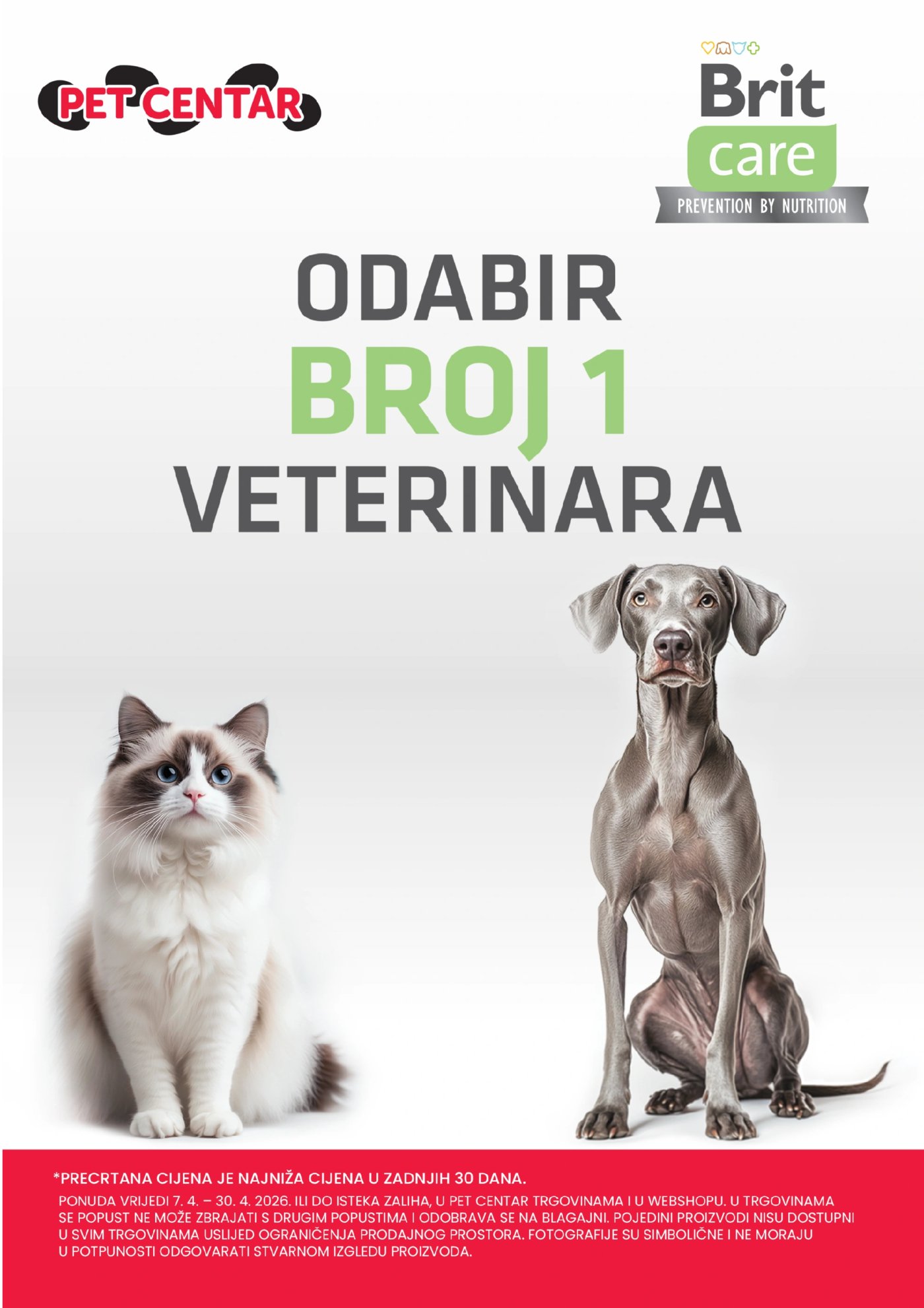Pet Centar katalog Akcija 07.04.-30.04.2026.