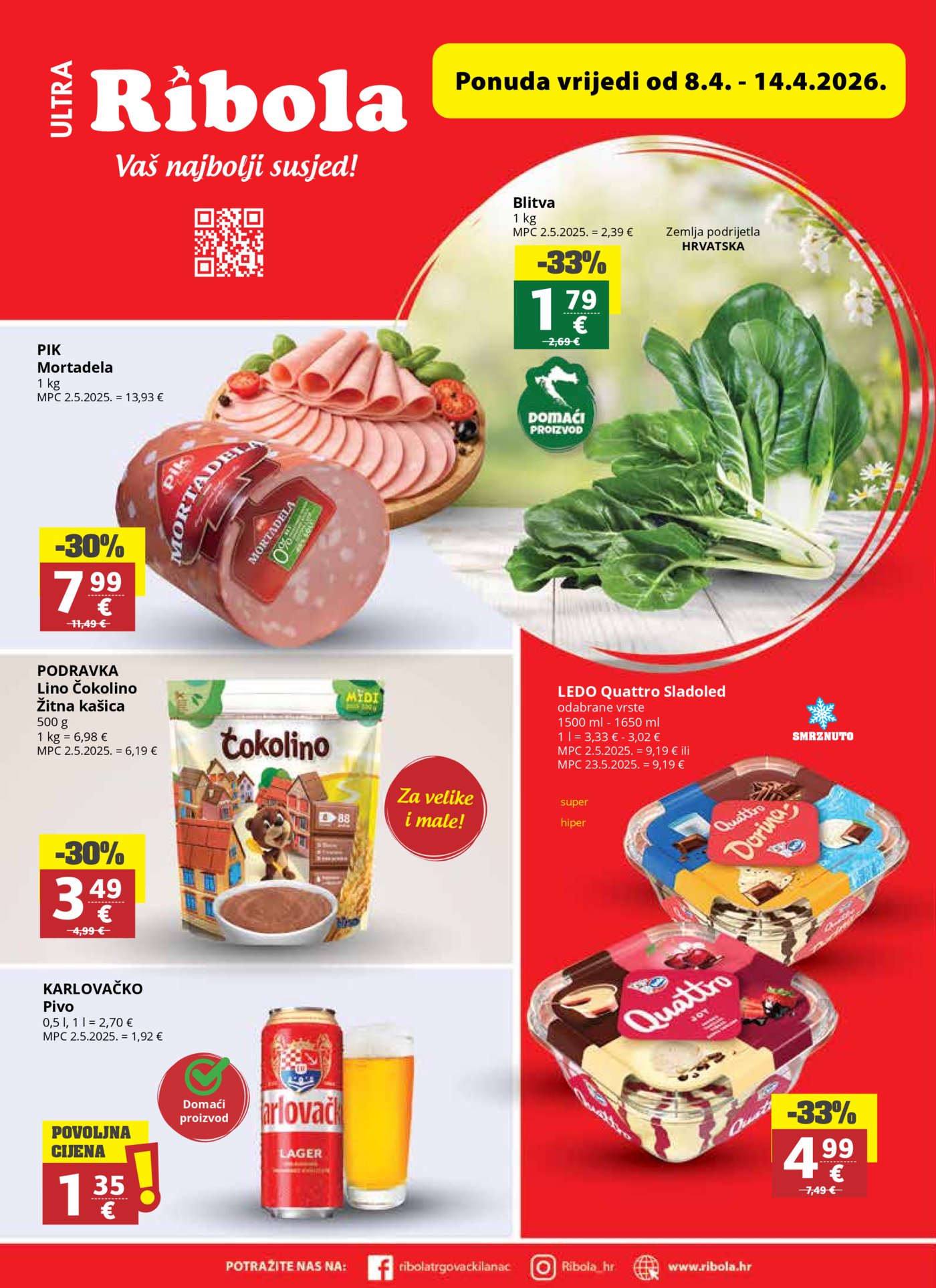 Ribola katalog Akcija 08.04. - 14.04.2026.